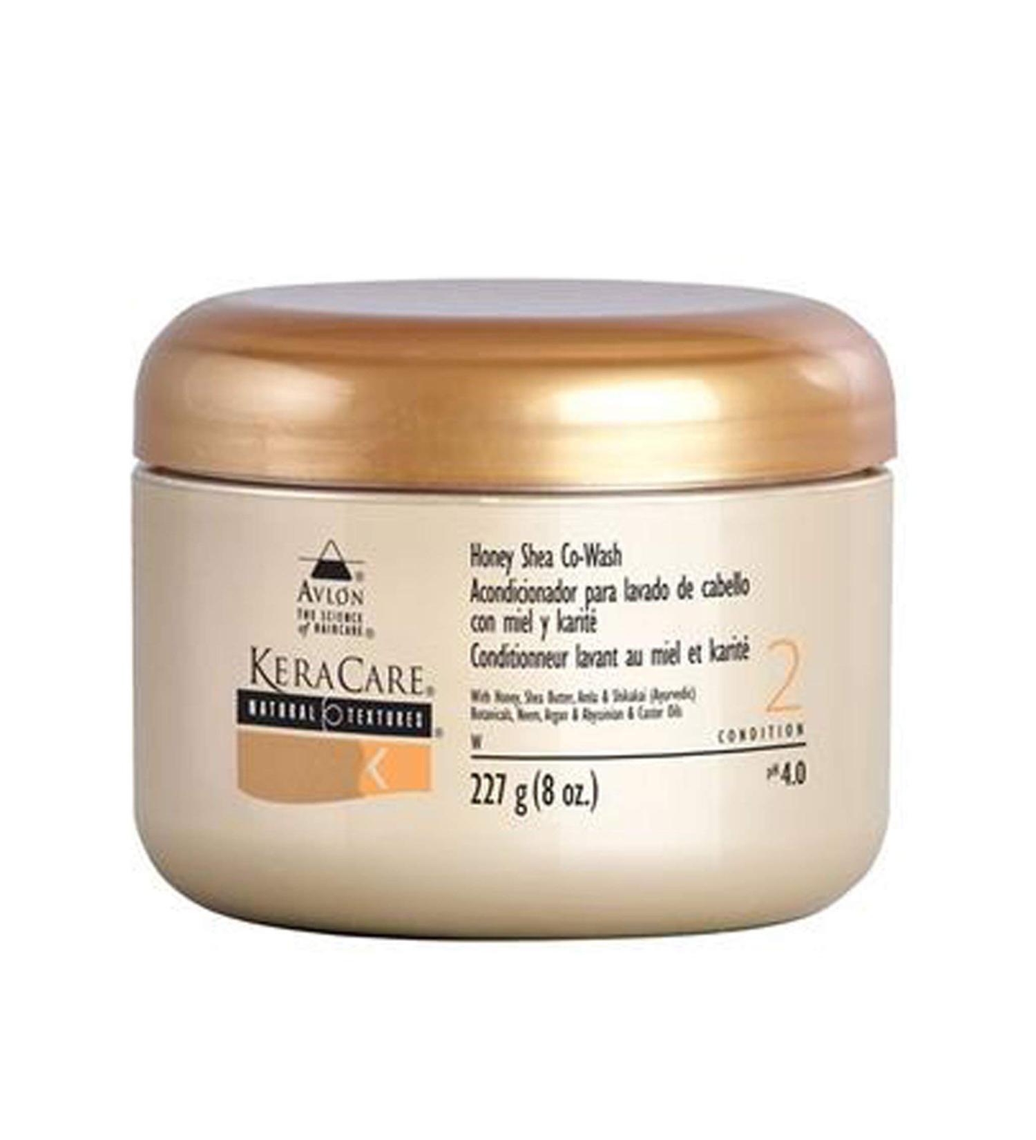 KeraCare Avlon Natural Textures Honey Shea Co-Wash Condition 2 227g/8 oz.