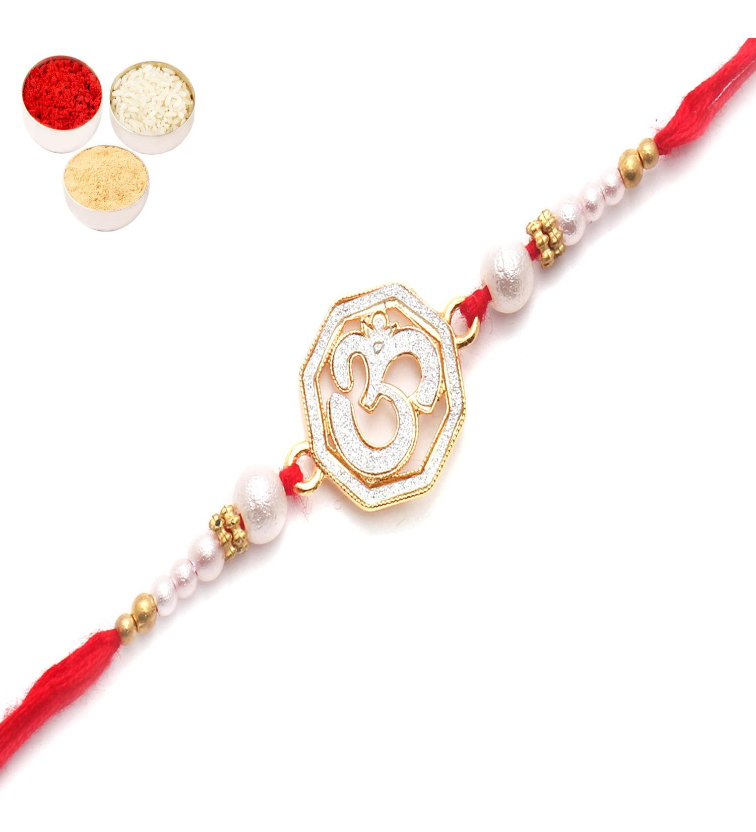 Ghasitaram Gifts Rakhi for Brother Rakhis Online- The Sparkle of Heavenly Divine Blessings for My Brother Rakhi Rakhi Only
