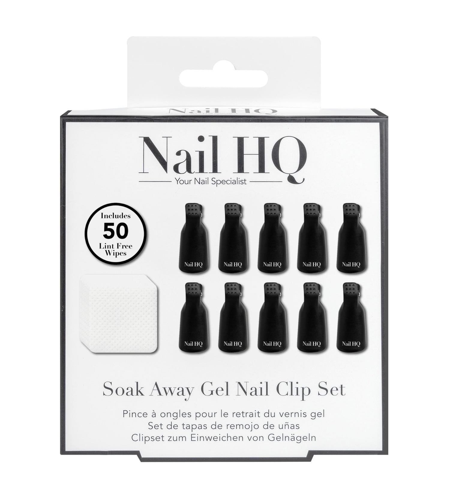Nail HQ Soak Away Gel Nail Clip Set - Buy Online on GoSupps.com