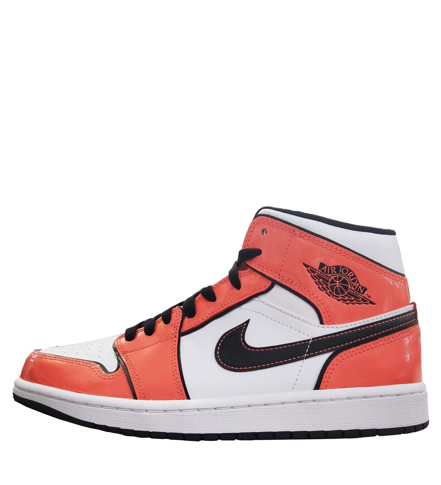 Nike Men's Court Borough Mid Winter Football Boots - 44.5 EU - Turf Orange Black White | Buy Internationally - Buy Online on GoSupps.com
