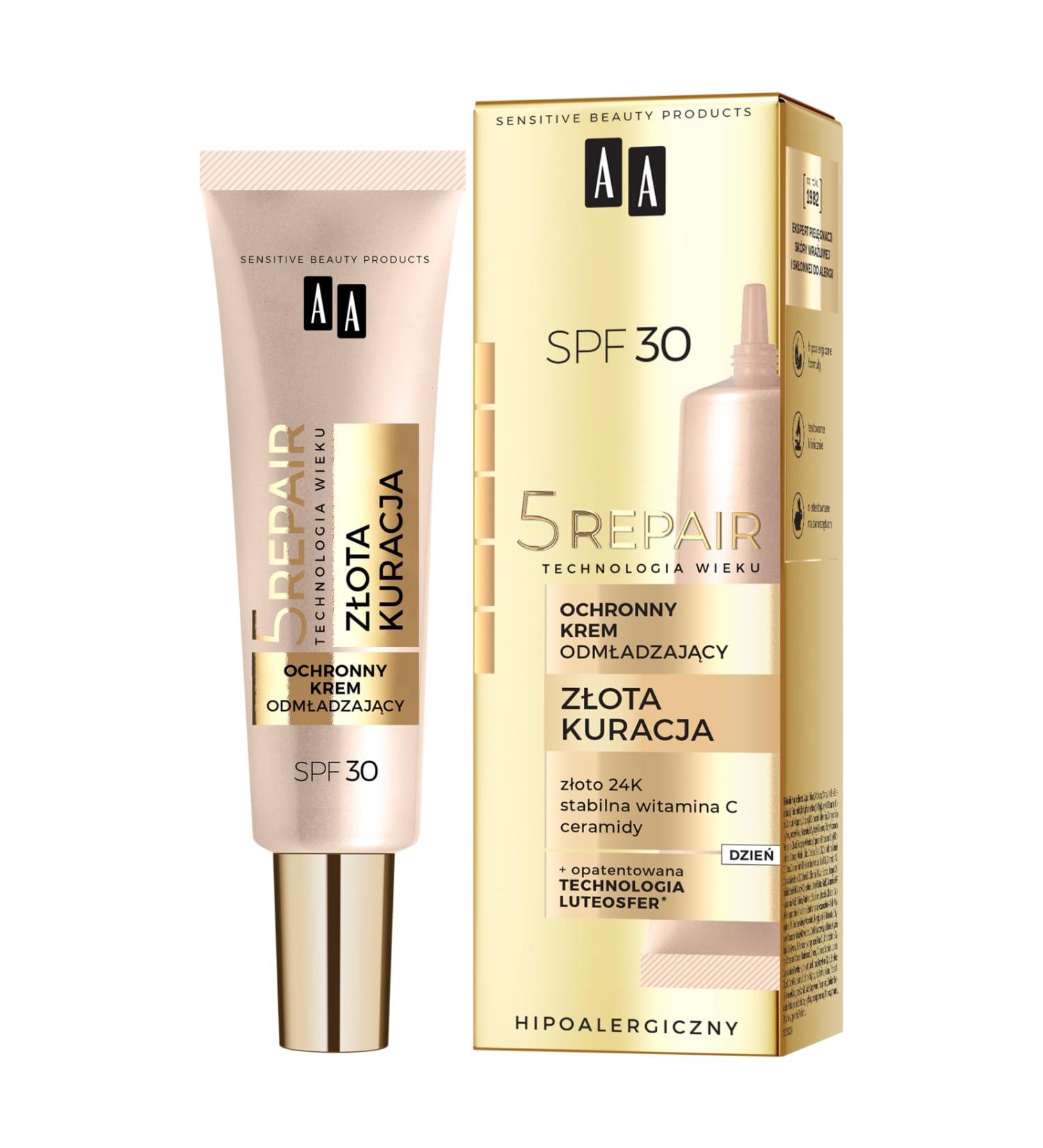 Oceanic Sp z oo AA Age Technology 5Repair protective rejuvenating cream SPF 30 50 ml