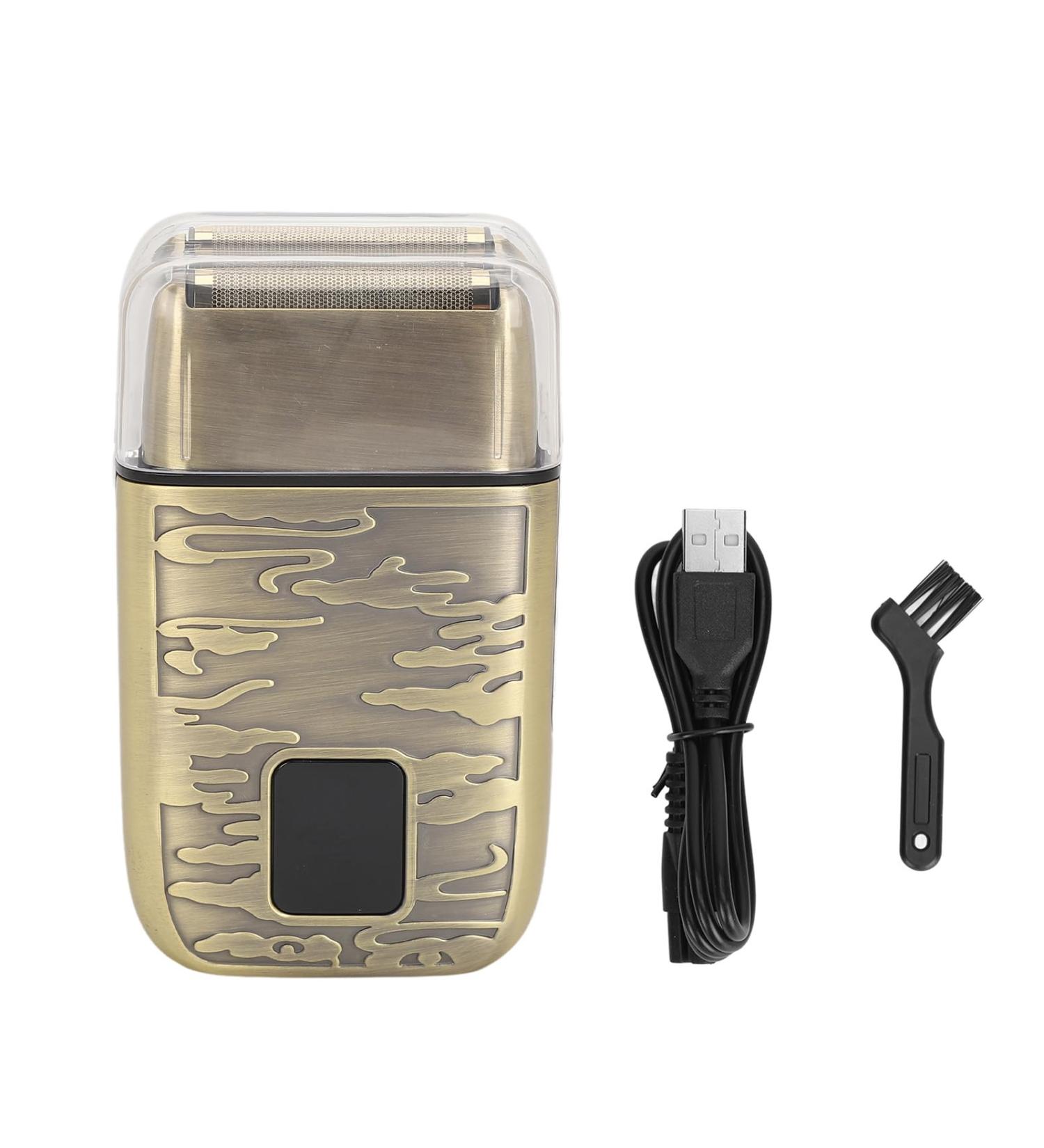 Hair Clippers for Men&Women Electric Hair Trimmer Retro Portable Efficient Dual Head Cordless Beard Trimmer for Home Travel - Buy Online on GoSupps.com