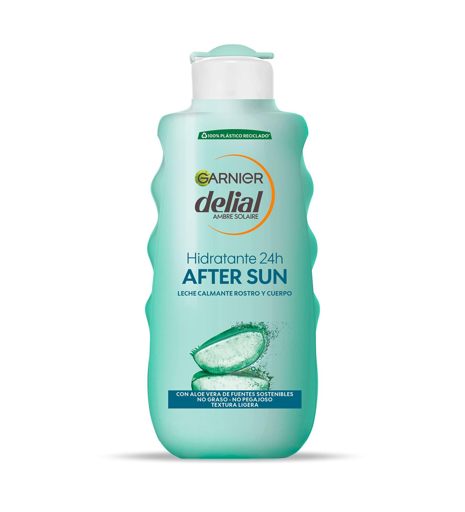 Buy Garnier Delial After Sun Milk with Natural Aloe Vera - 200ml | Soothing Hydration for Sun-Kissed Skin - Buy Online on GoSupps.com