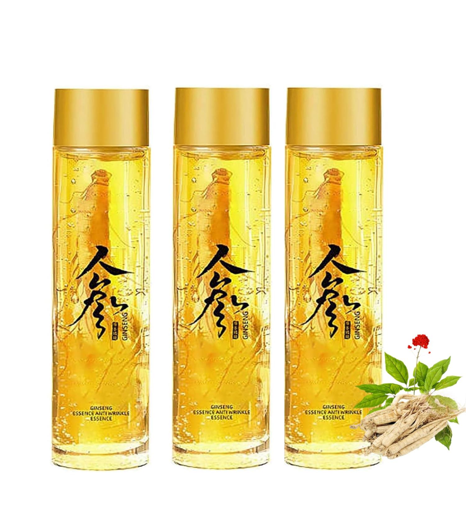 JUNYOUDA Ginseng Extract Liquid Anti-Wrinkle Original Serum Oil Korean Red Ginseng Essence for Anti Aging Ginseng Facial Essence Moisturizing 3PCS 1 count (Pack of 1) - Buy Online on GoSupps.com