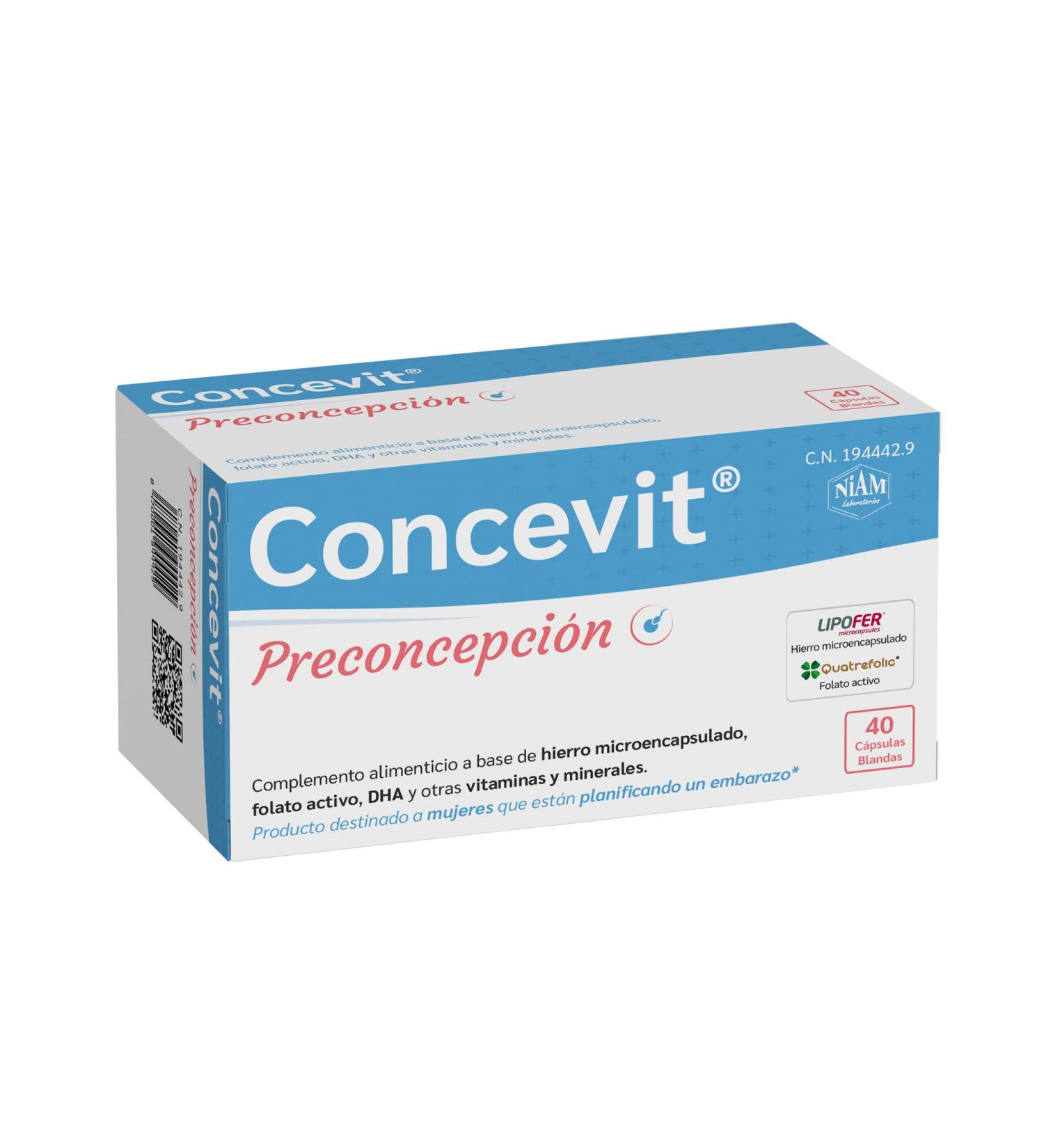 Niam Niam Concevit Preconception 40 Caps. 200 ml