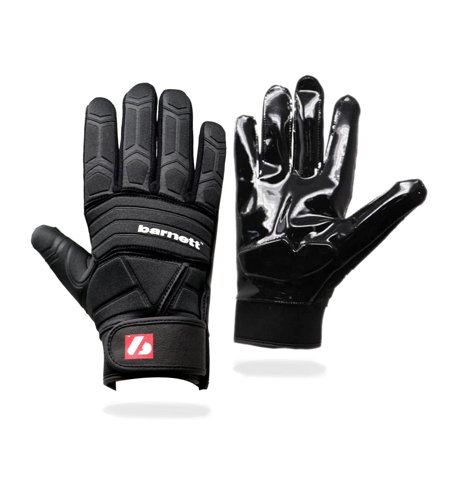 BARNETT FLG-03 American Football Gloves - Professional Linemen OL/DL Black - Top Quality & International Shipping! - Buy Online on GoSupps.com