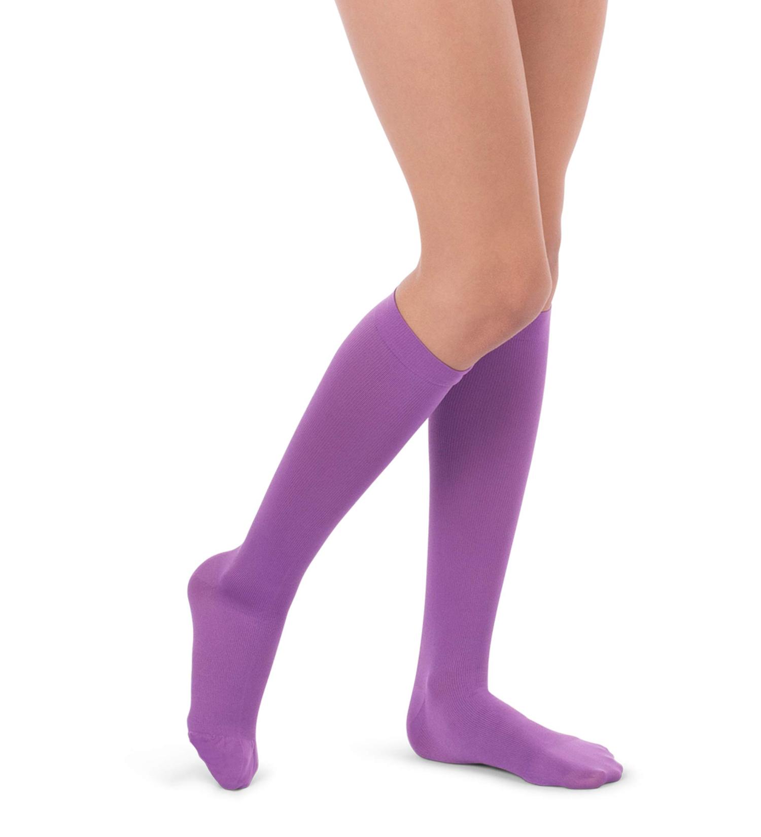 JOMI Compression Socks Women Collection - 15-20mmHg Microfiber - Size 116 Small - Purple - Buy Online on GoSupps.com