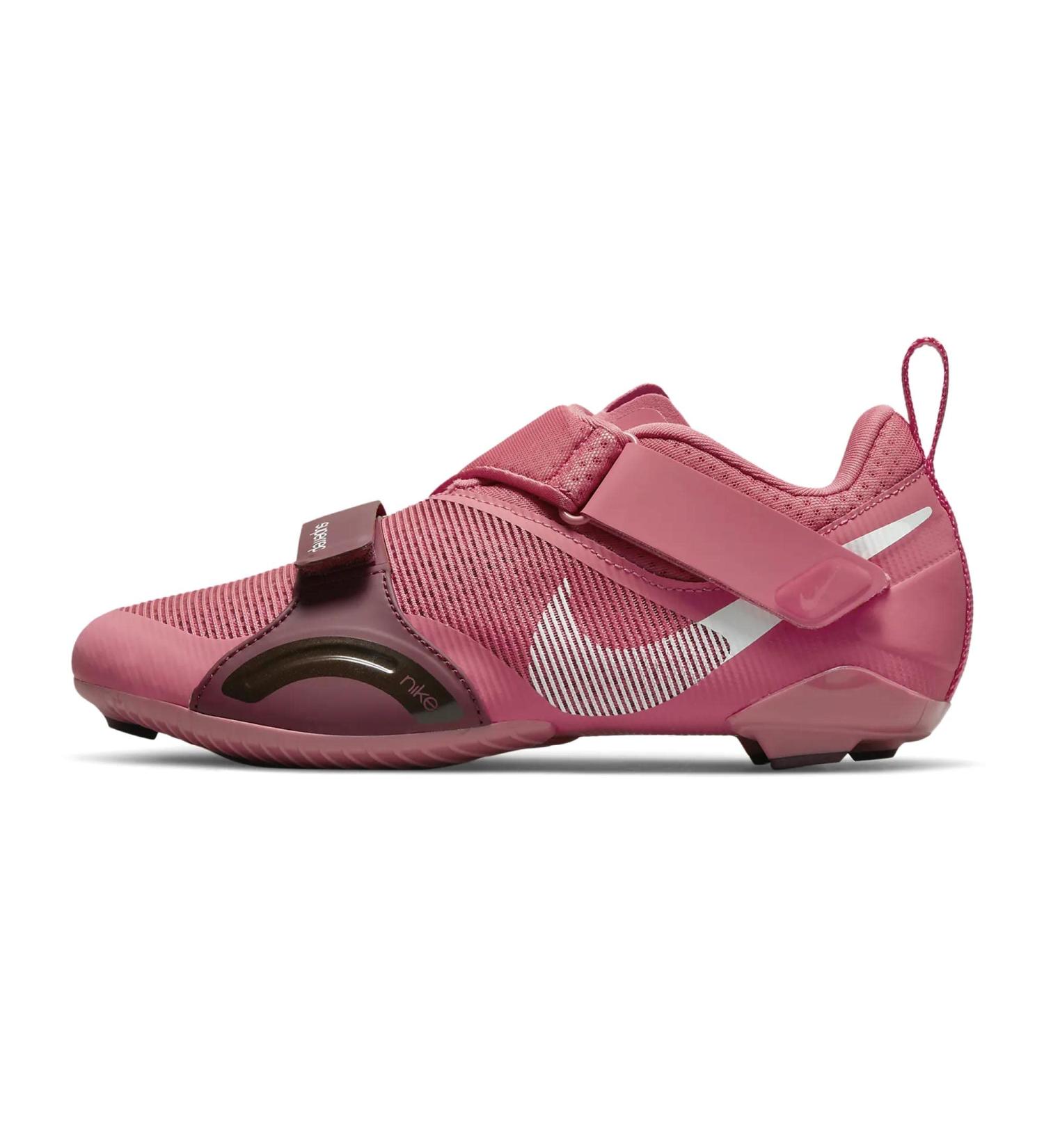 Nike Women's SuperRep Cycle Trainers CJ0775 Sneakers Shoes 6.5 - Archaeo Pink/Metallic Mahogany/Dark - Buy Online on GoSupps.com