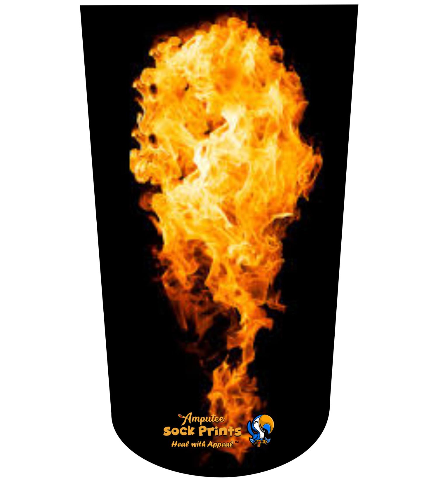 Flames V4 3PLY Residual Wound Over Shrinker Sock for BTKA Amputees - Buy Online on GoSupps.com