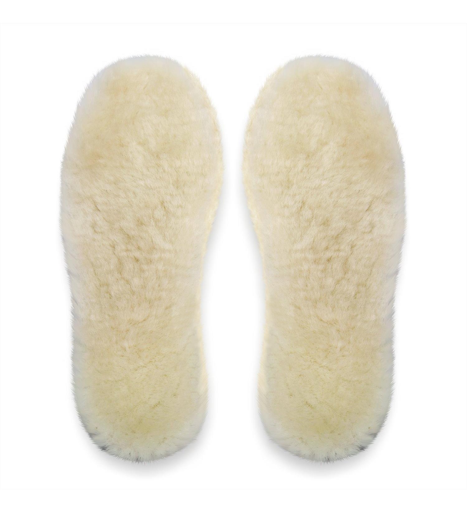Happystep Genuine Sheepskin Insoles | Premium Lambswool Comfort & Cushioning for Men 11 | Warmth & Support - Buy Online on GoSupps.com