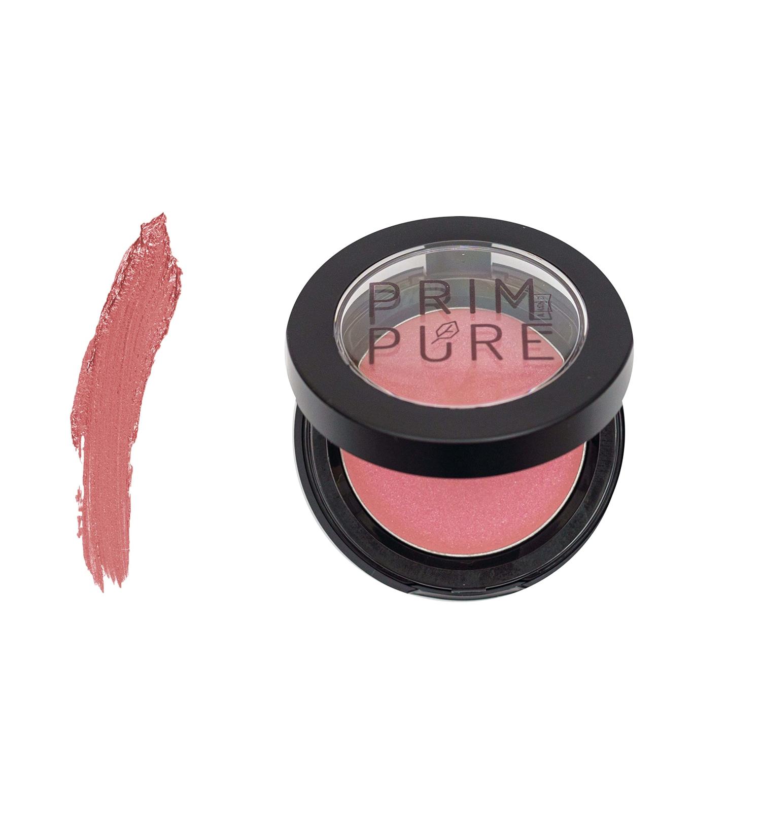 Prim and Pure Natural Cream Blush Palette - Organic Mineral Blush for Face - Cruelty-Free Makeup - Professional Cosmetics (Totally Shy) - Buy Online on GoSupps.com