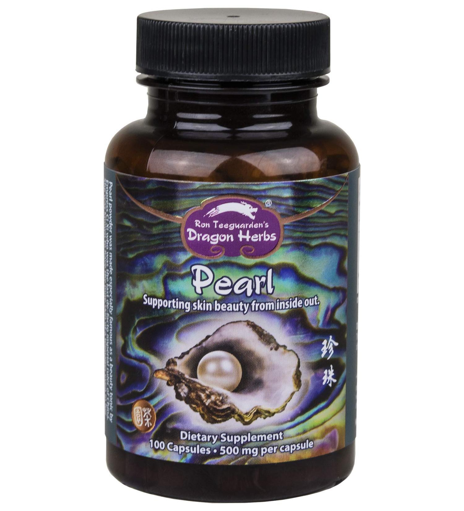 Dragon Herbs Pearl 500 mg - 100 Capsules | Premium Herbal Supplement - Buy Online on GoSupps.com