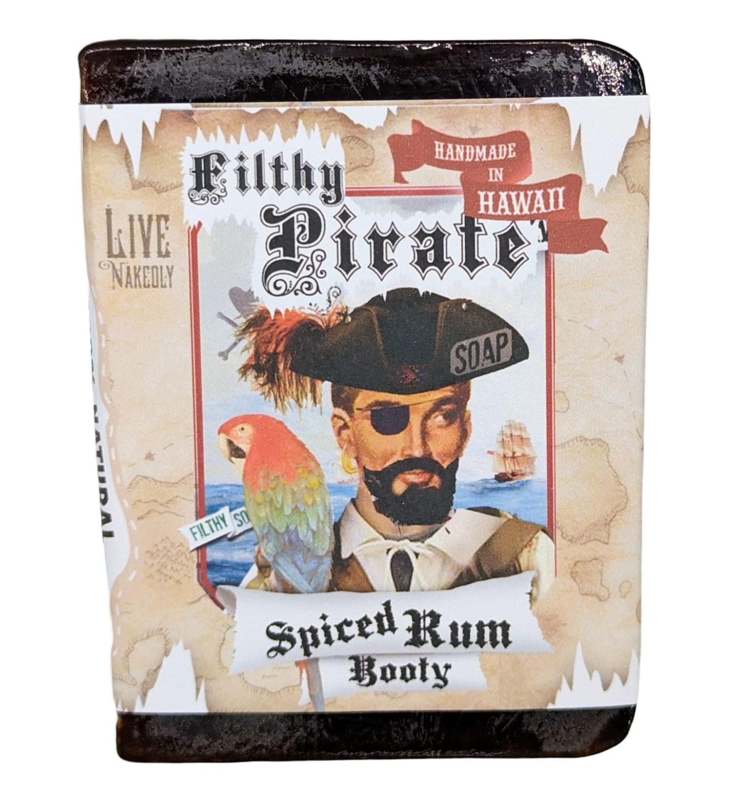 Filthy Pirate Spiced Rum Booty Soap | Luxurious Vegan Cleansing Bar | International Shipping Available - Buy Online on GoSupps.com