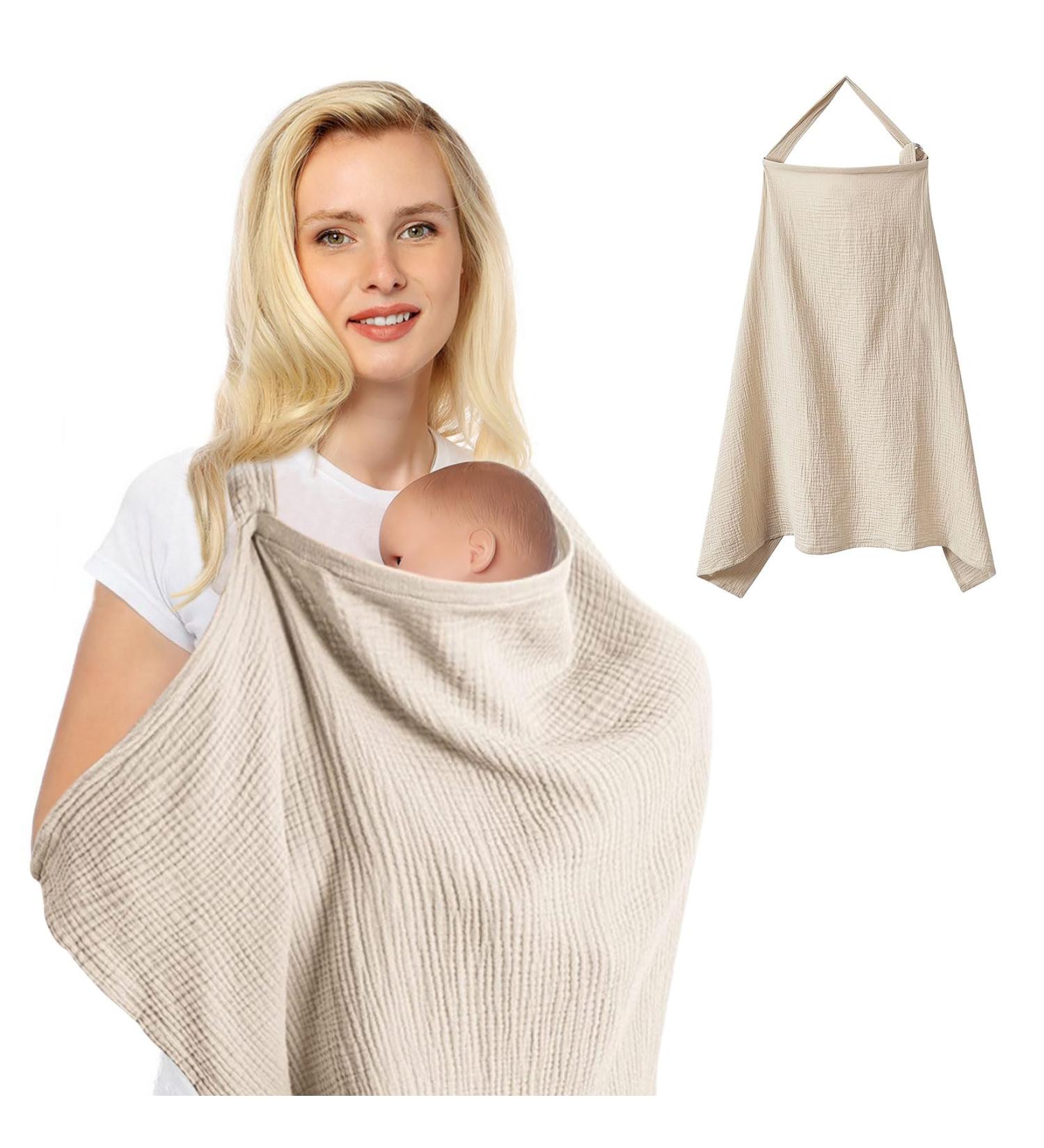 Buy Still Towel for Breastfeeding - Soft Breathable Cotton Nursing Cover 75x95cm | Perfect for Active Moms - Buy Online on GoSupps.com