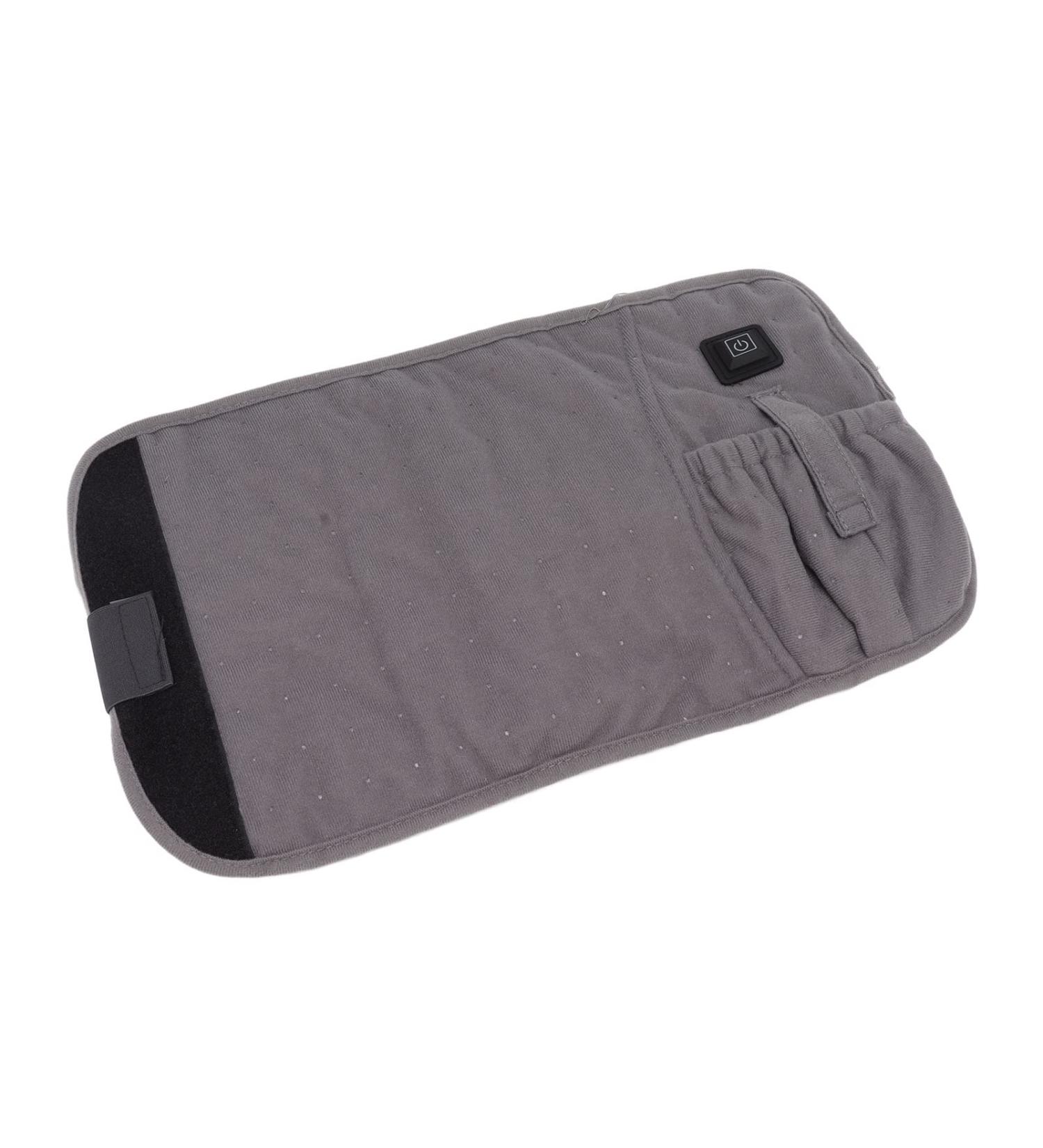 Premium Heated Waist Belt for Pain Relief | Carbon Fiber Heating | Adjustable Cotton Straps for Men | Ideal for Cold Weather - Buy Online on GoSupps.com