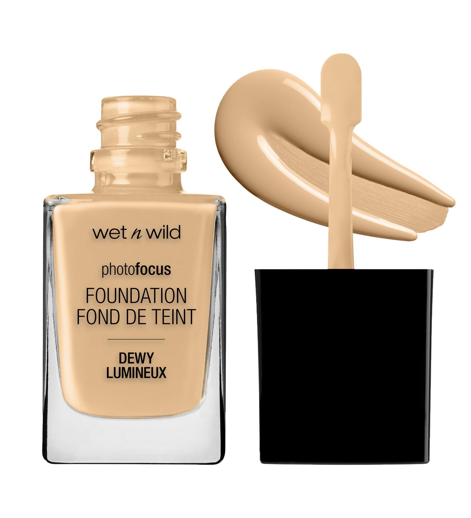 Wet n Wild Photo Focus Dewy Liquid Foundation in Buff Bisque - Long-Lasting Coverage for a Flawless Finish - Buy Online on GoSupps.com