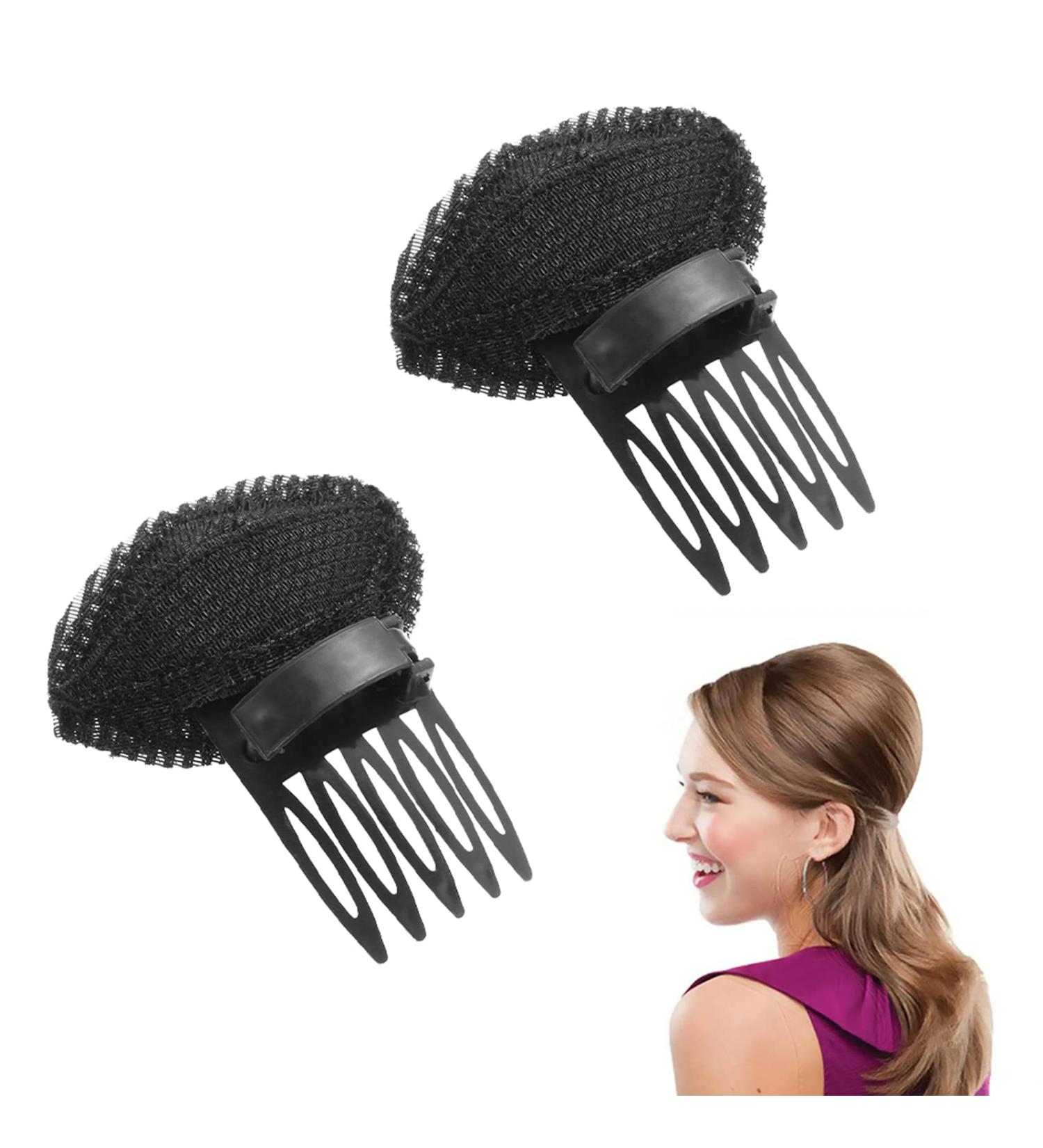 Buy Fluffy Invisible Hair Base Set | 2-Piece Fluffy Hair Pad Accessories for Effortless Styling - Buy Online on GoSupps.com