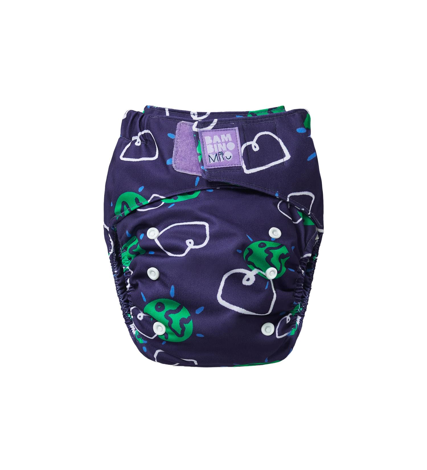 Bambino Mio Sustainable Washable Reusable Nappy - Newborn to Toddler (Woosh) - Buy Online on GoSupps.com