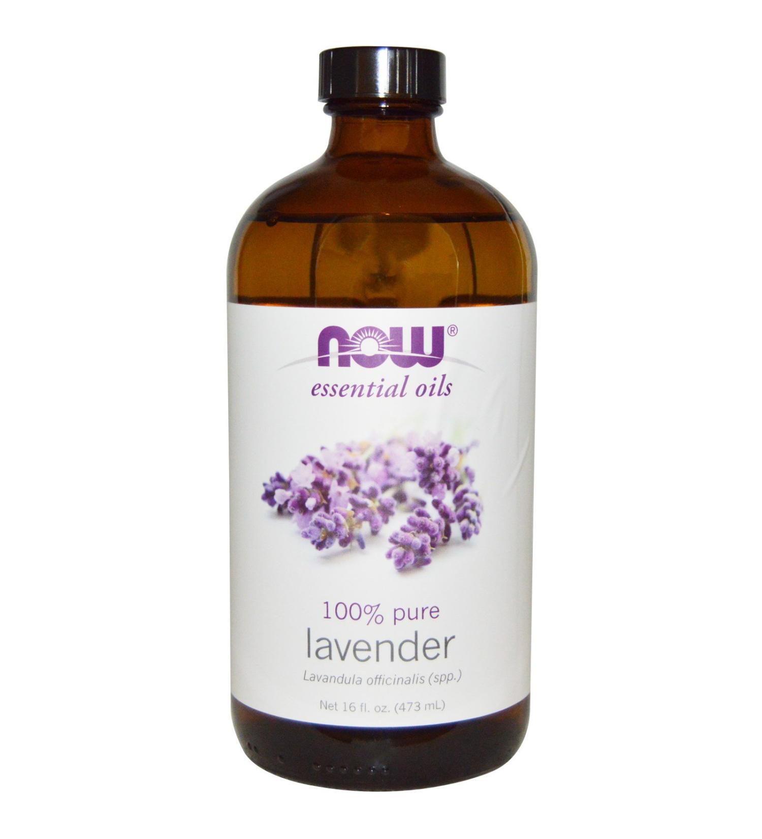 Lavender Oil 16 OZ by Now Foods (Pack of 4)