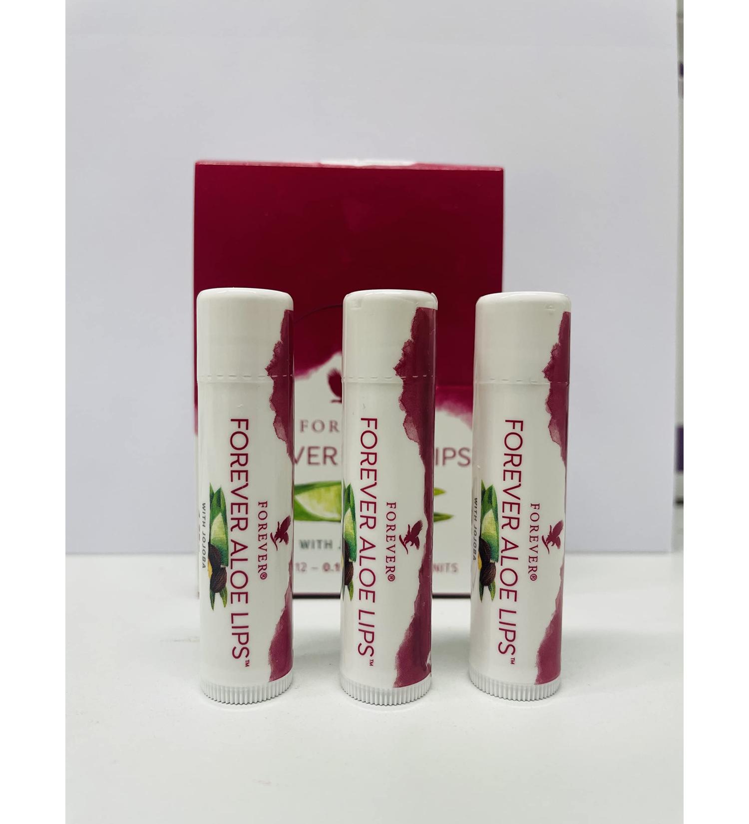 Forever Living FLP Aloe Vera Lips Lip Balm - Set of 3