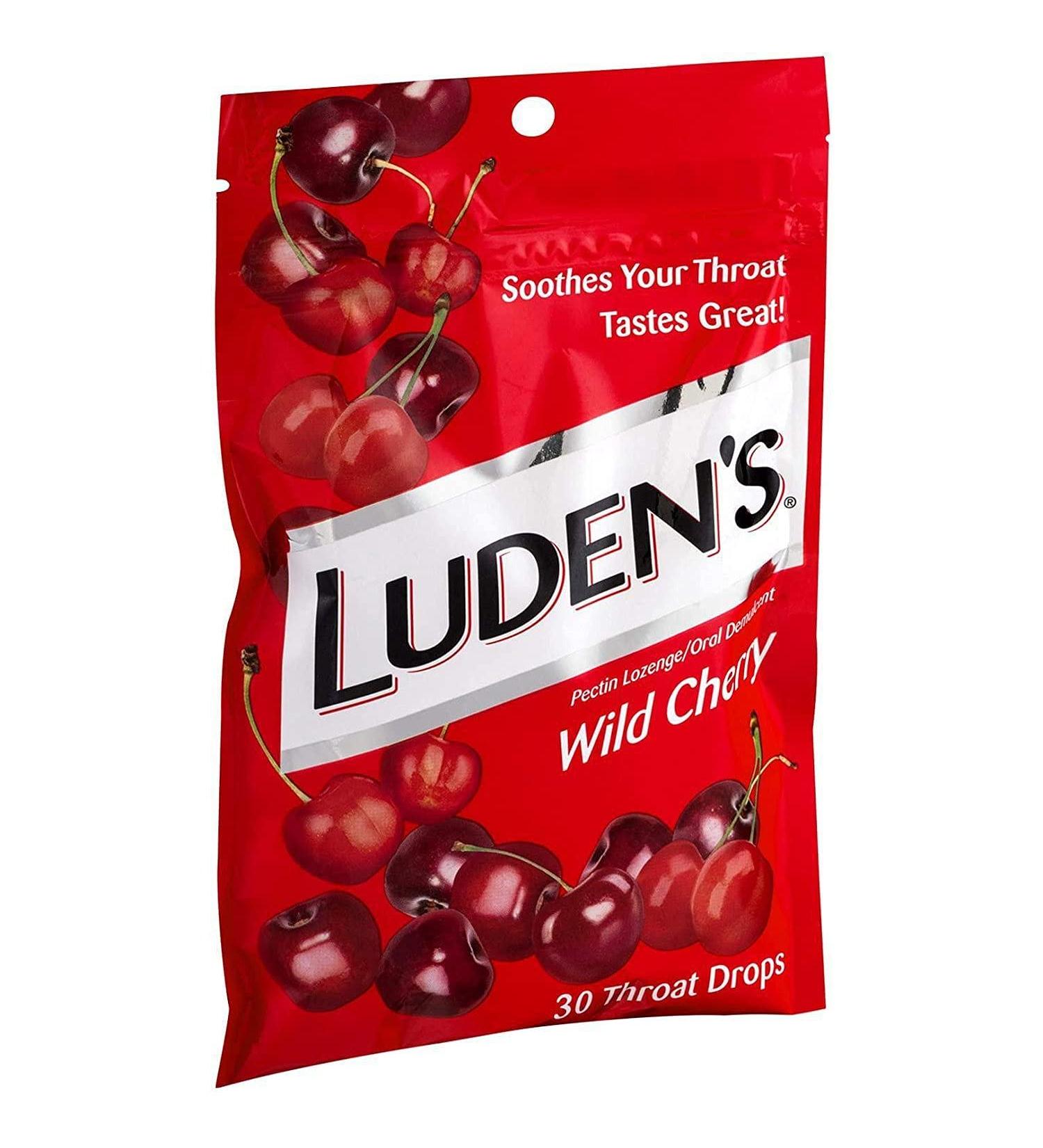 Luden's Throat Drops Wild Cherry 30 ct