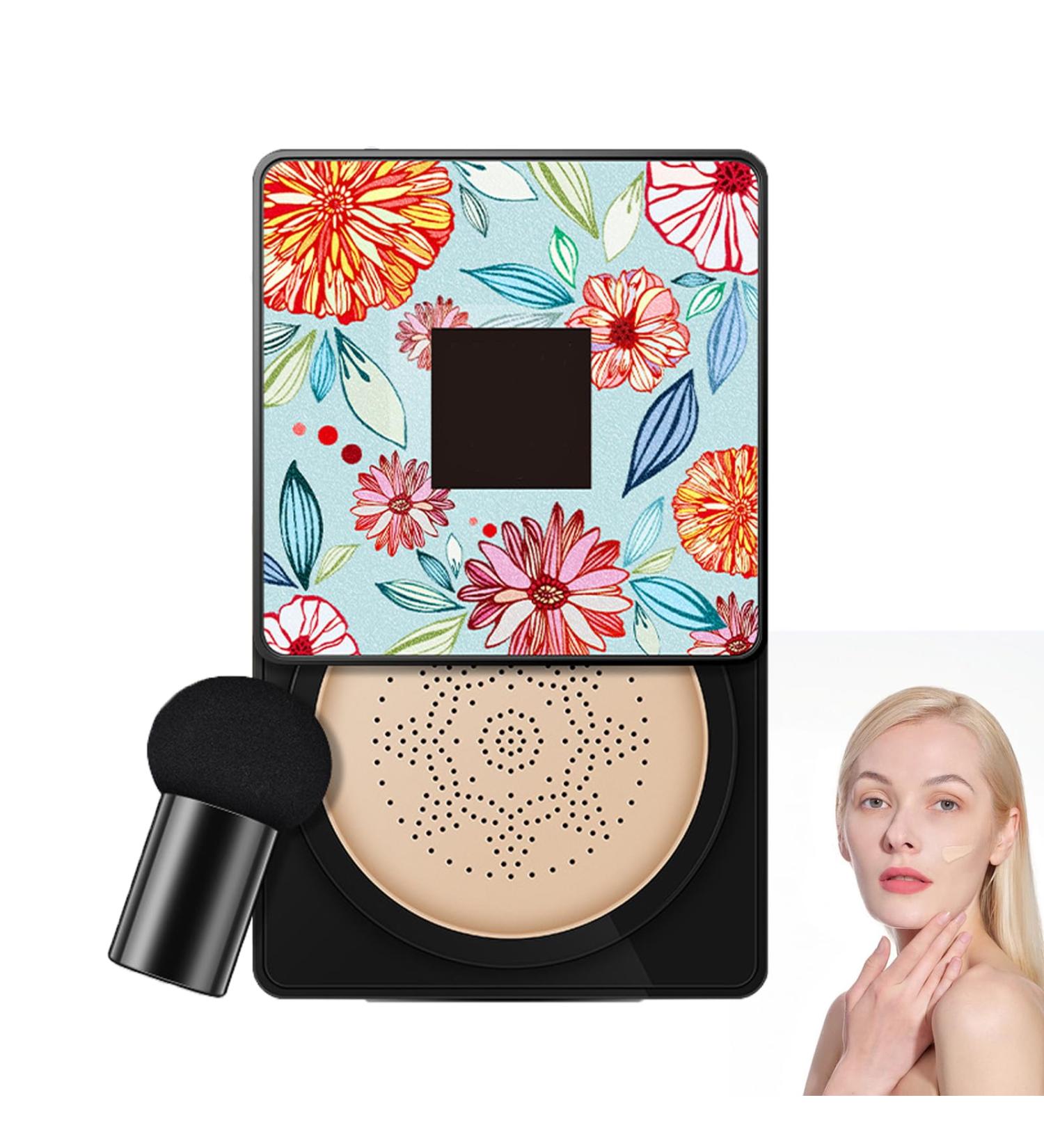 Ushiny Beauty Cream 2024 New Ushiny Mushroom Head Cc Cream Lasuify Mushroom Head Air Cushion Cc Cream Ushiny Cc Makeup Long-Lasting Matte Waterproof Moisturizing Concealer Beauty (Lvory White) - Buy Online on GoSupps.com