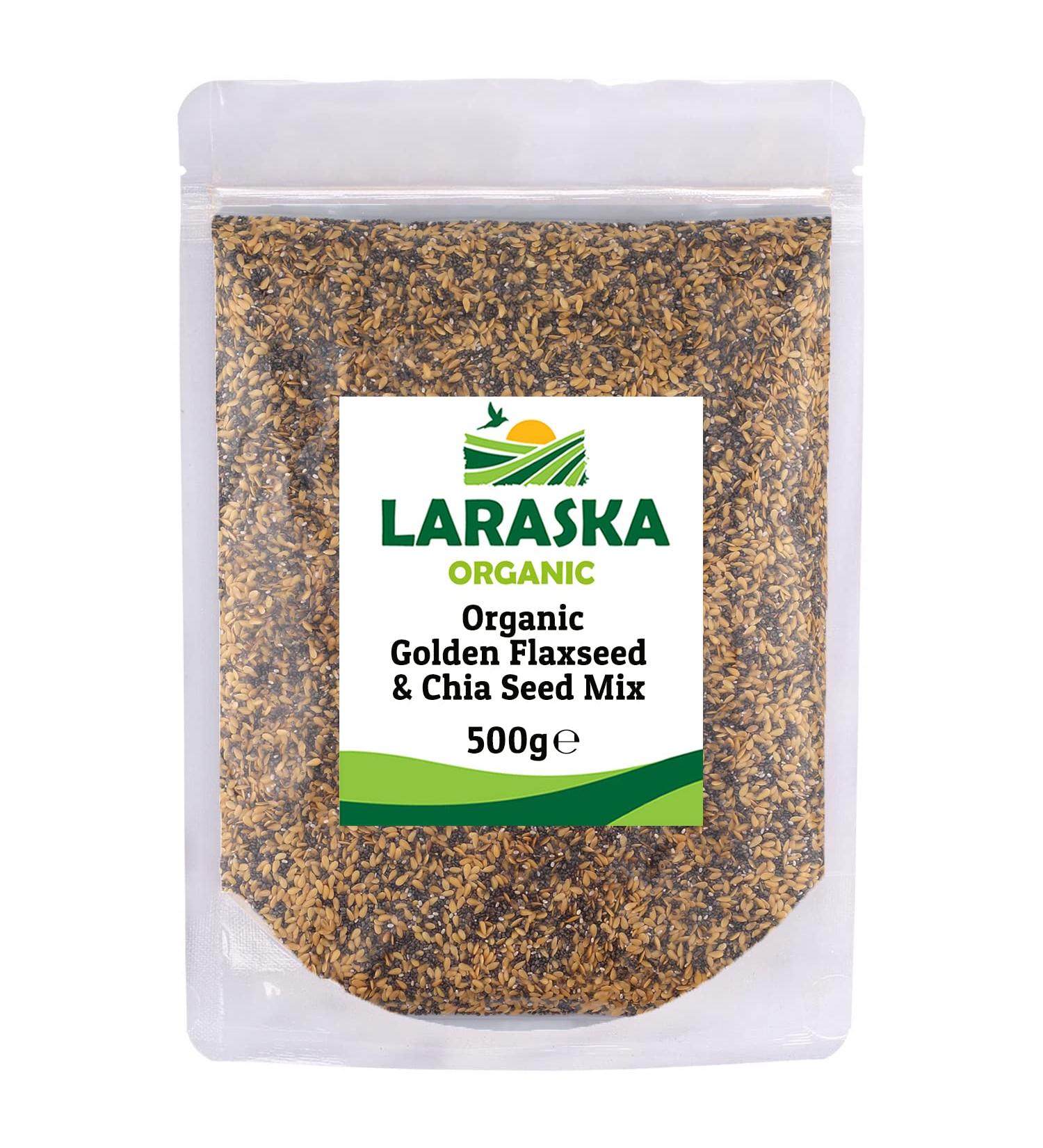 Organic Golden Flaxseed & Chia Seed Mix 500g