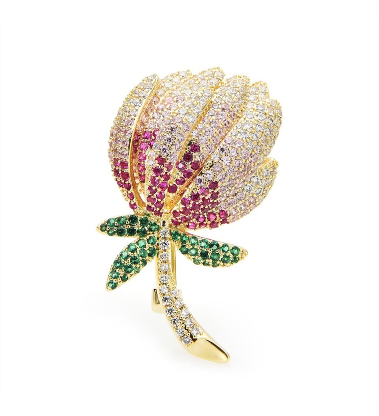 Pin Jewelry Gifts for Women Ladies Fashion Accessories Ladies Elegant Rhinestone Daisy Flower Brooch Wedding Party Brooch Flower Shaped Brooch Brooches & Pins - Buy Online on GoSupps.com