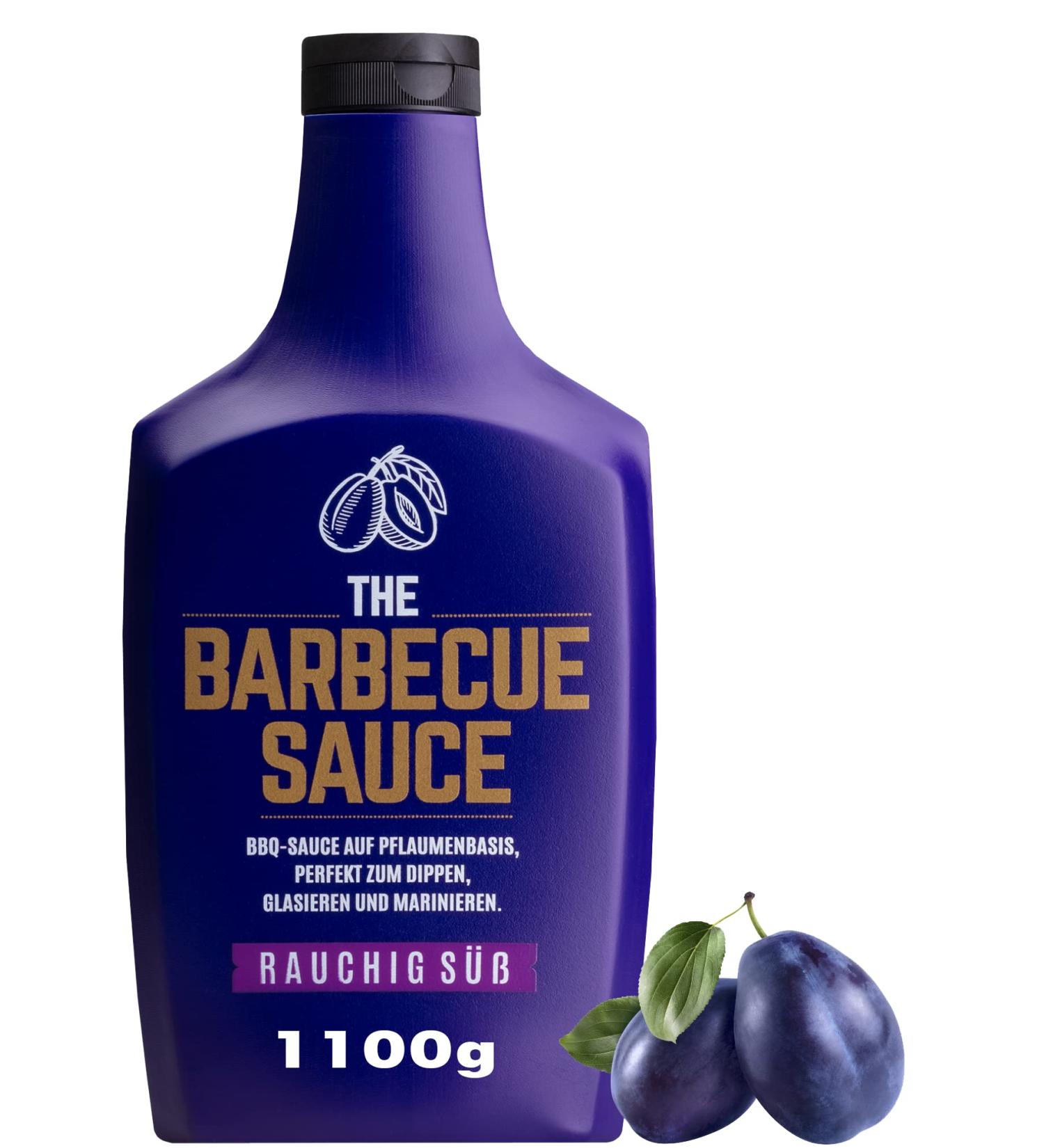 THE BARBECUE SAUCE - "SMOKY SWEET" - plum-based - BigBoy 1100g - BBQ Burger & RIbs Grill Sauce