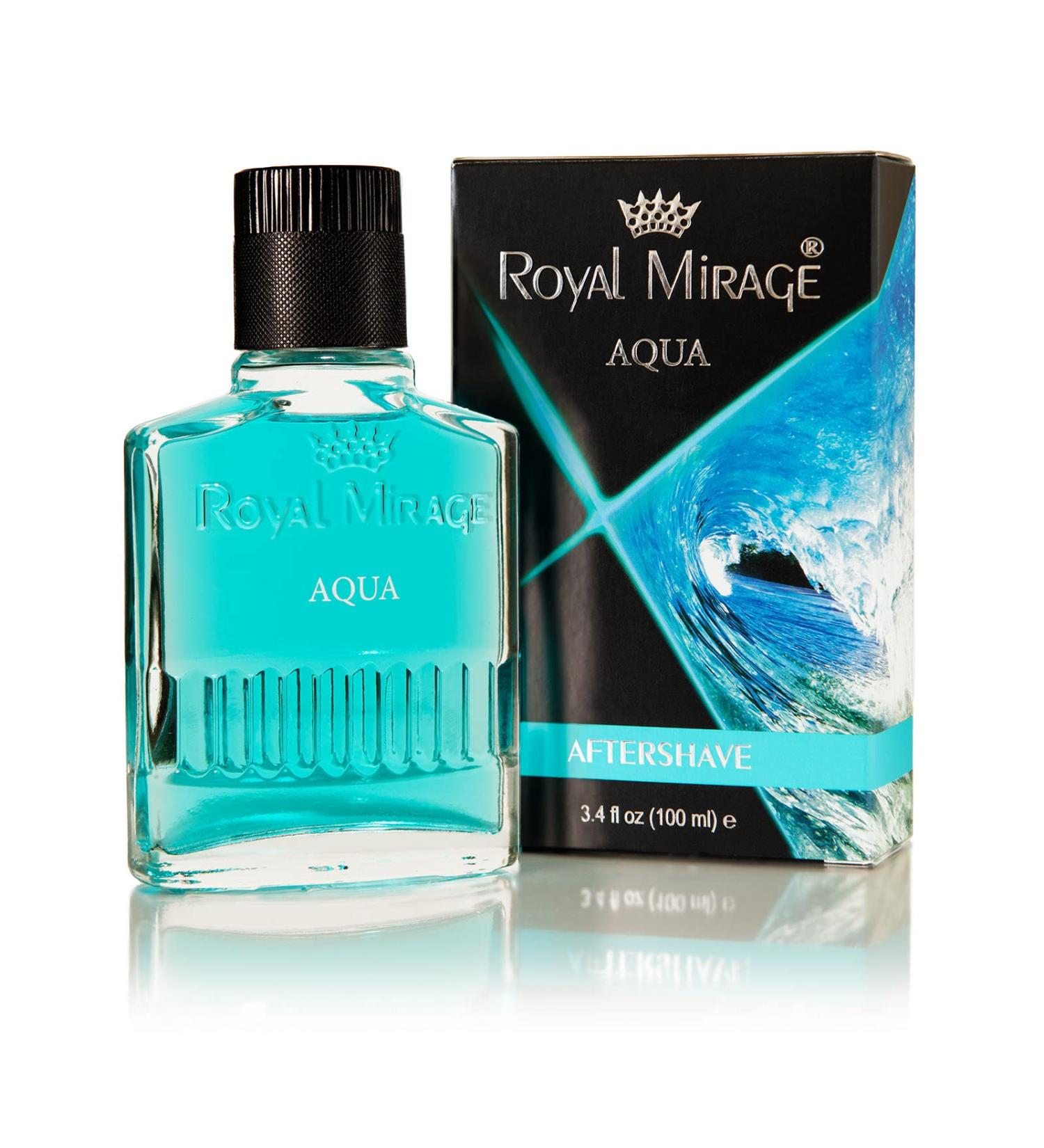 Royal Mirage Aqua Aftershave - Refreshing & Long-Lasting Fragrance | Shop Internationally - Buy Online on GoSupps.com