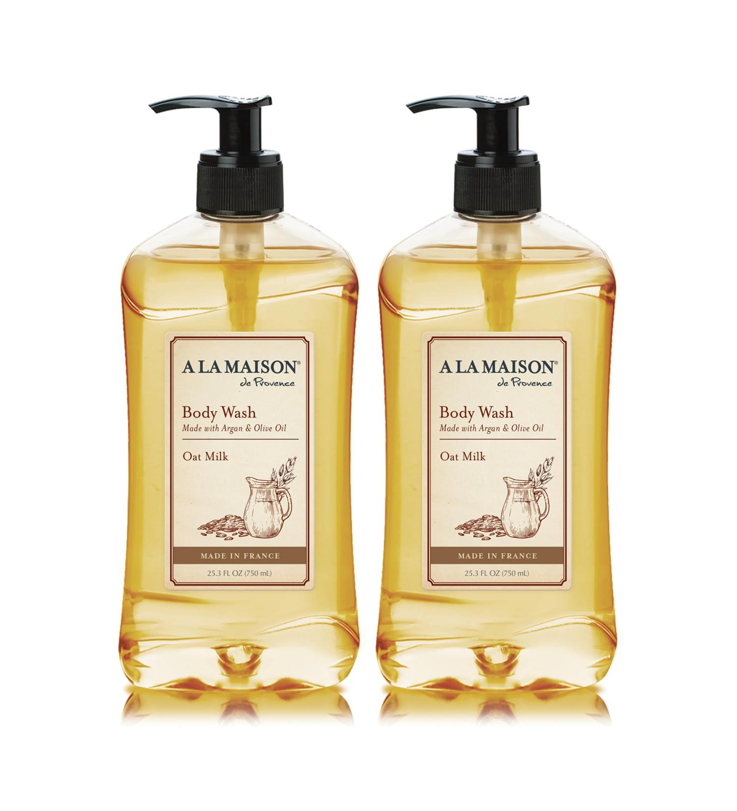 A LA MAISON Oat Milk Body Wash 25.36 Fl Oz 2 Pack - Buy Online on GoSupps.com