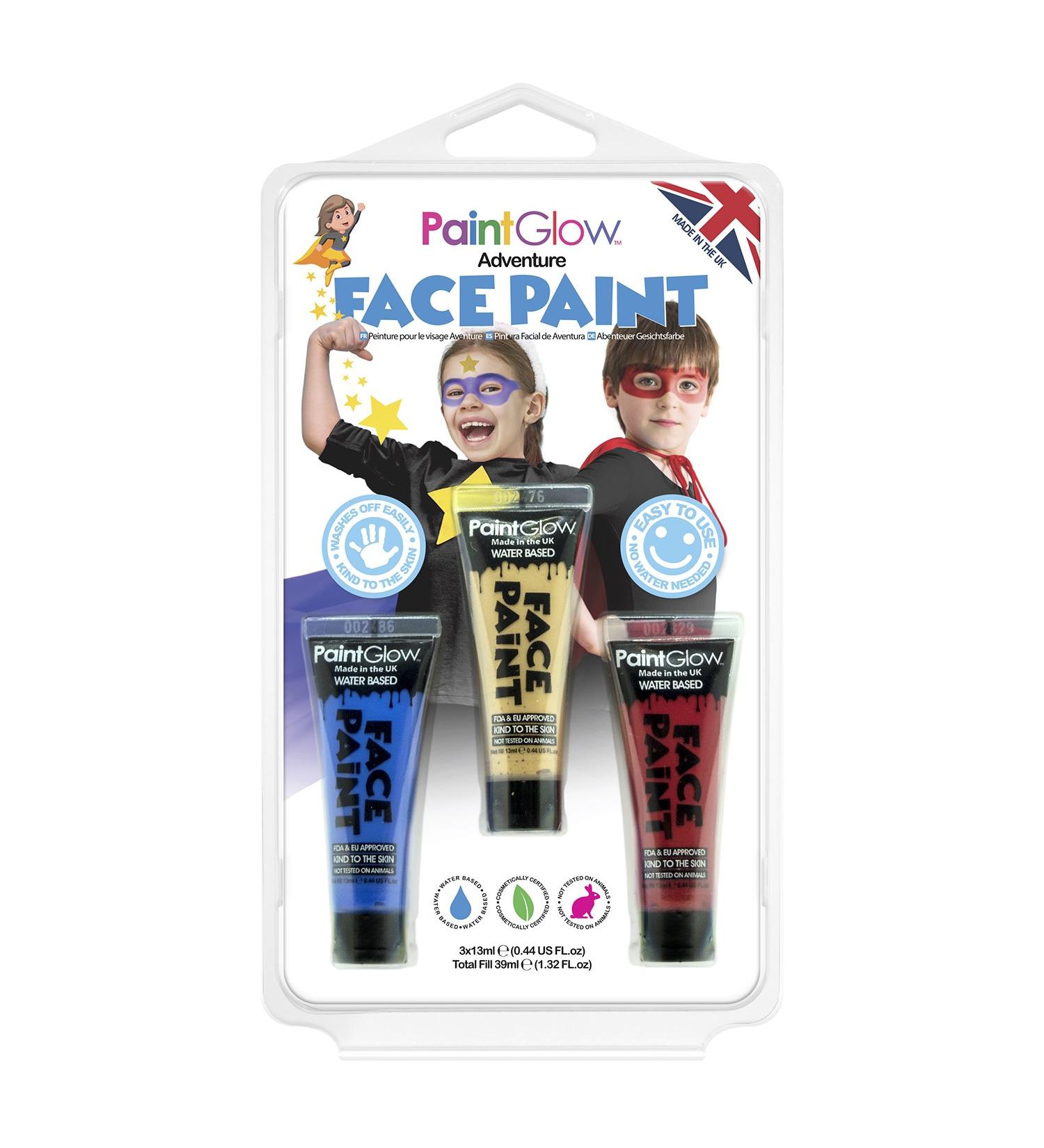 Paintglow Body Painting - 3 pieces