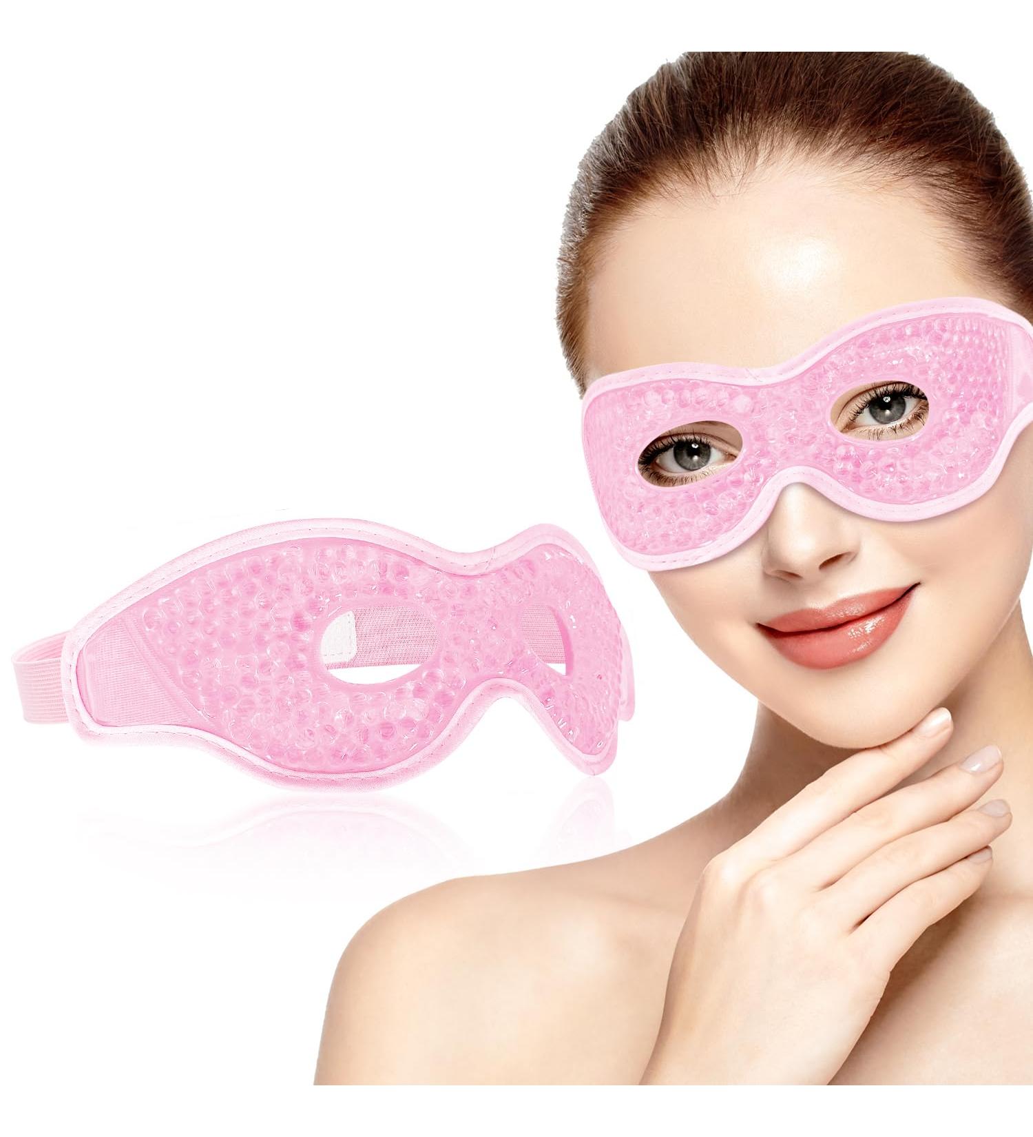 Clundoo Cooling Eye Mask - Reusable Gel Eye Mask for Dark Circles Swollen Eyes & Fatigue Relief | A-Rosa - Buy Online on GoSupps.com