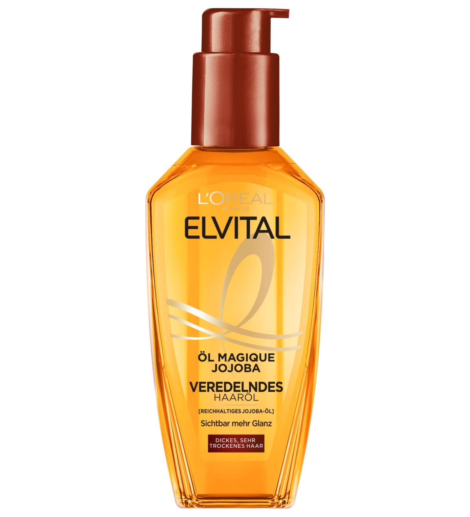 L'Or al Paris Elvital Magic Jojoba Hair Oil 100 ml - Buy Online on GoSupps.com