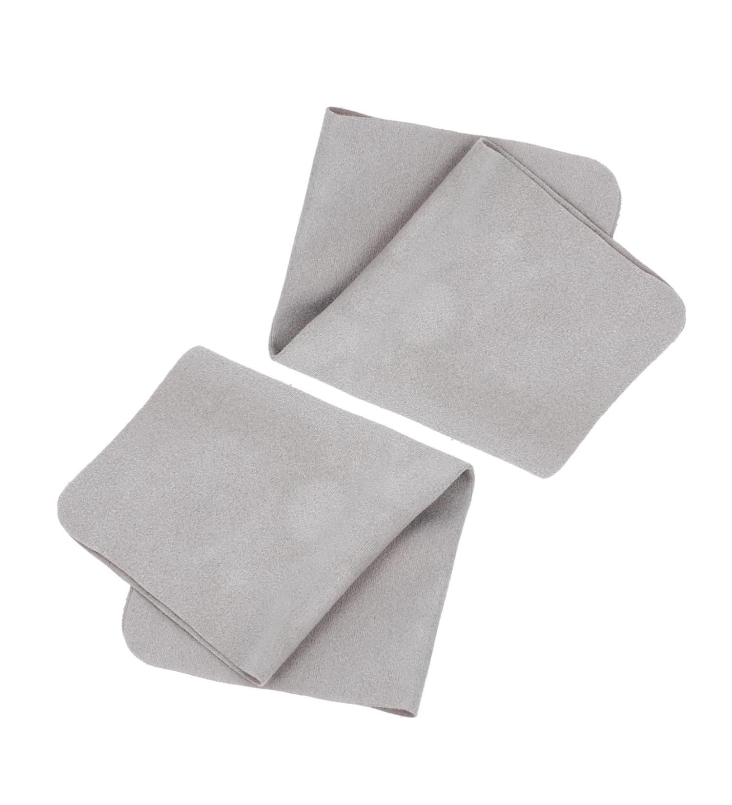 2pcs Eyeglass Cleaning Cloths - Fog Lens Wiping Flannel Lens Cloths for Glasses Watches & Phones - Buy Online on GoSupps.com