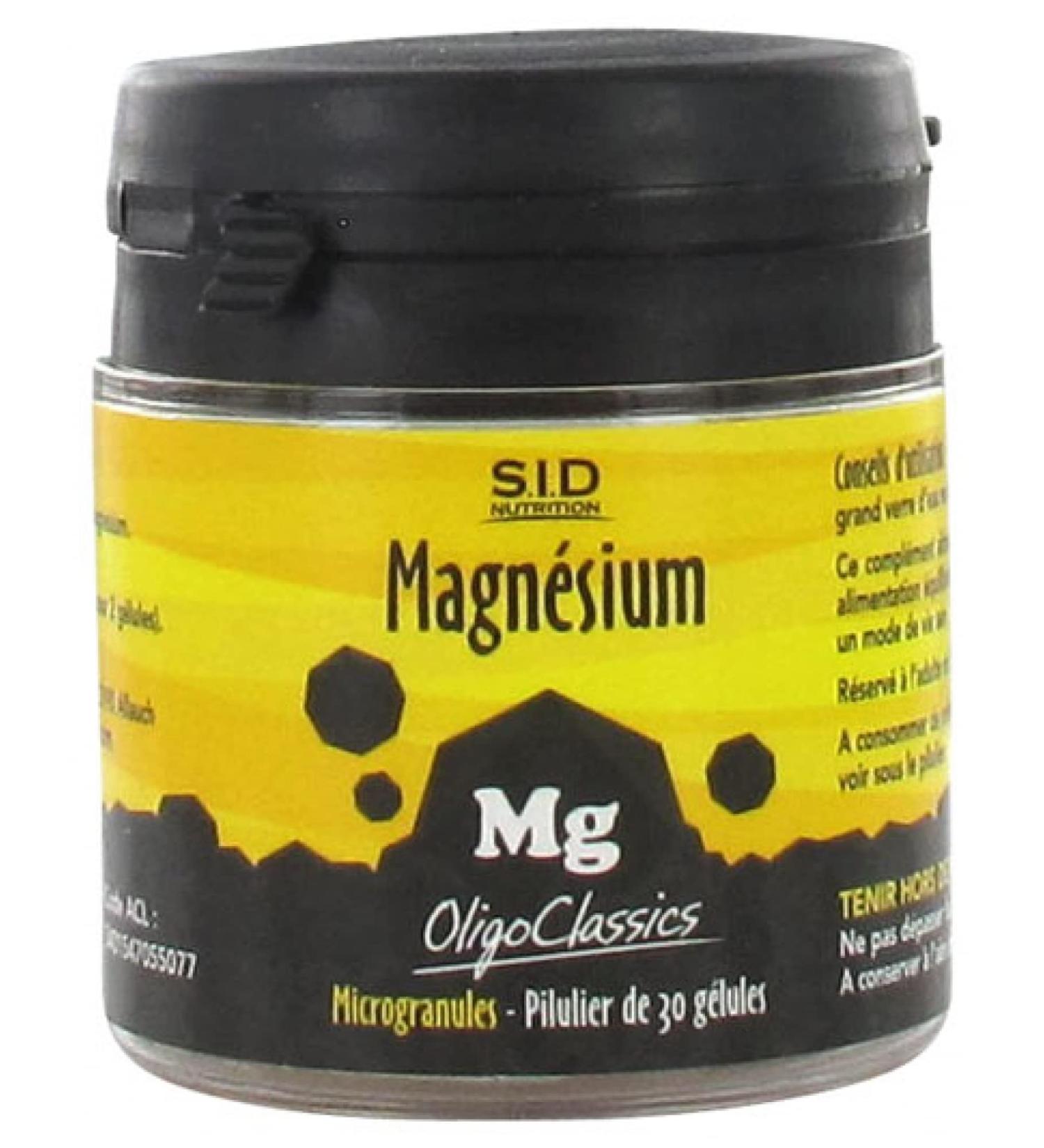 S.I.D Nutrition OligoClassics Magnesium 30 Capsules
