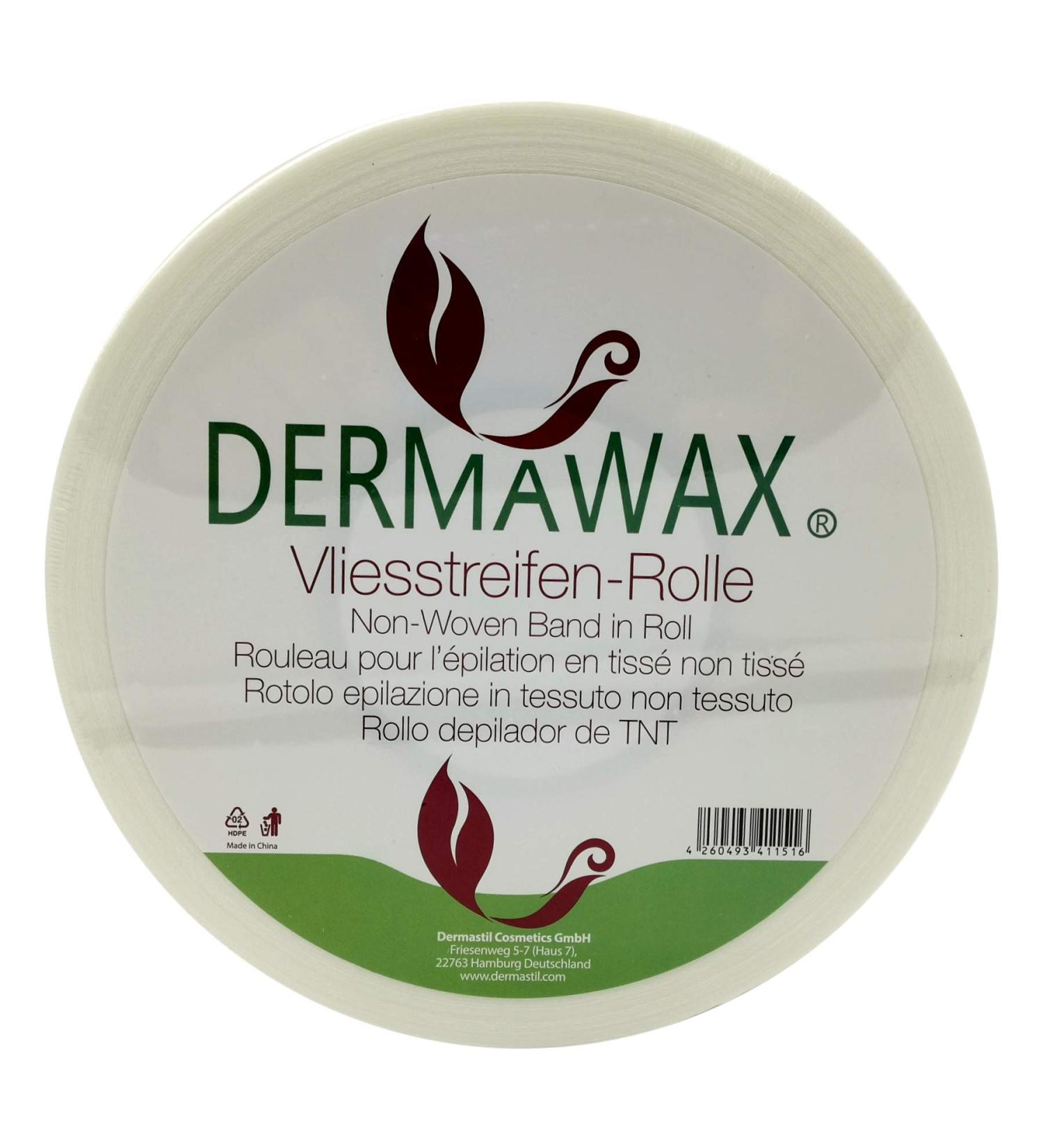 Dermawax Fleece Roll - 70m Tear-Resistant Fleece for Hair Removal & Waxing | Ideal for Sugaring & Warm Wax Depilation - Buy Online on GoSupps.com