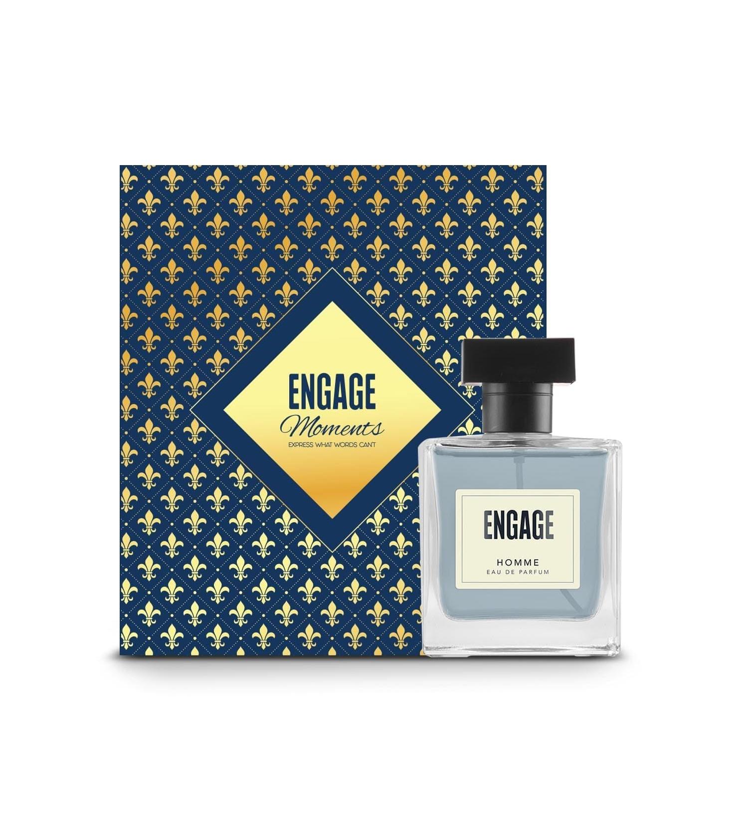 Engage Moments Luxury Perfume Gift for Men 100ml Pack of 1 Fresh & Citrus Fragrance Scent Long Lasting Ideal Birthday Gift - Buy Online on GoSupps.com