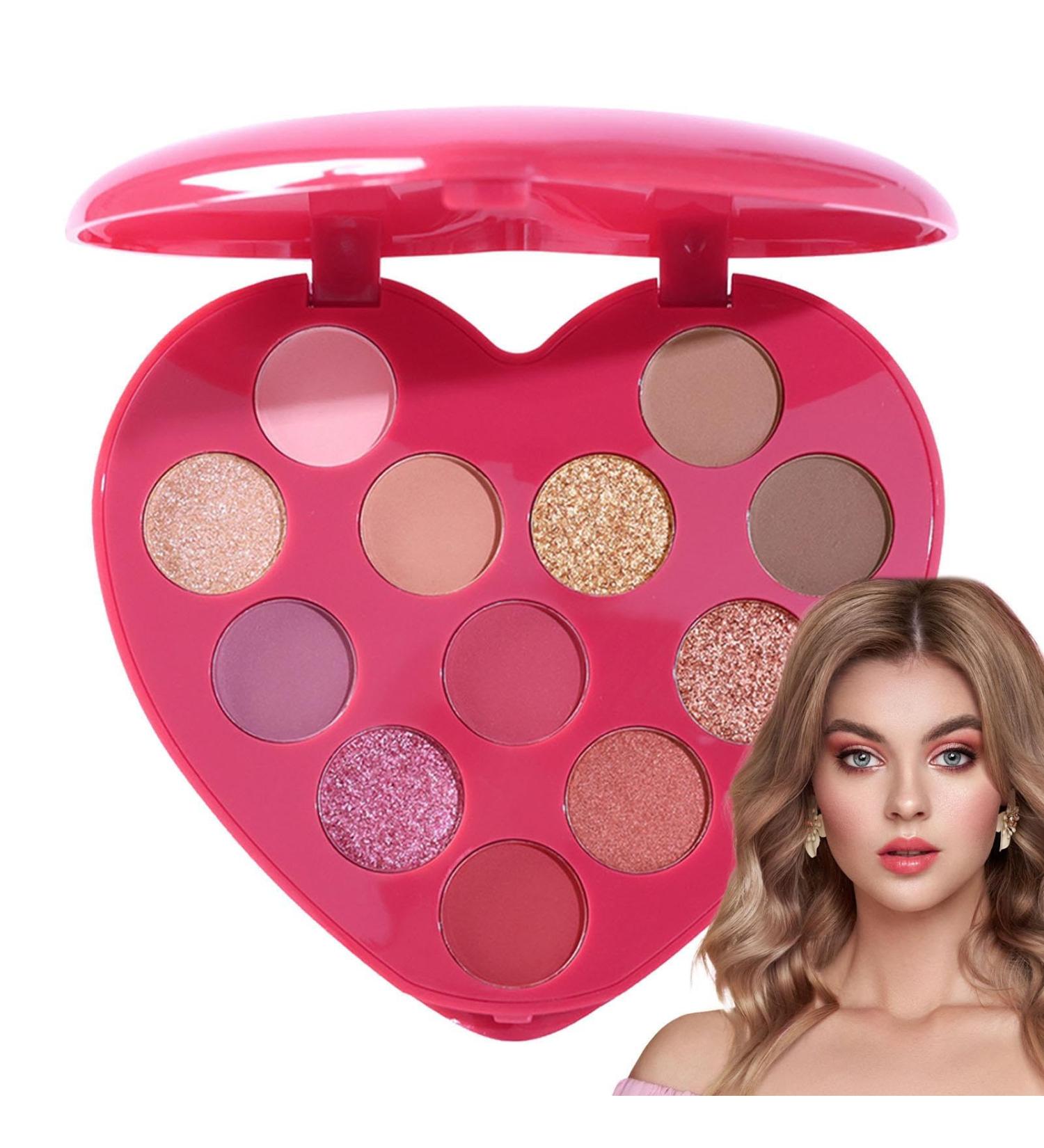 Eyeshadow Palette - Matte Eyeshadow Pallet - Long Lasting and Highly Pigmented Make Up Eye Shadows for Women Girls Holiday 02 - Buy Online on GoSupps.com
