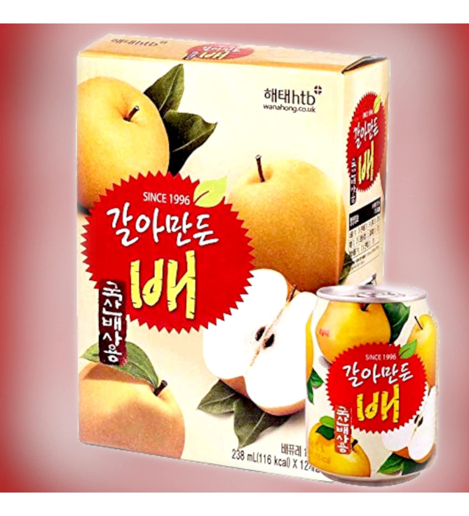Haitai Crushed Pear Juice (238ml x12) - Buy Online on GoSupps.com