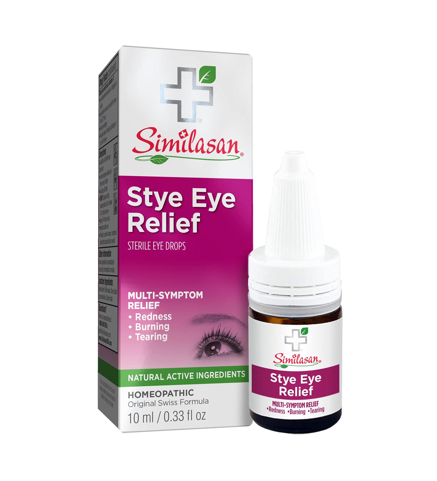 Similasan Stye Eye Relief Drops 0.33 fl oz - Soothes Irritation and Redness (1 Pack) - Buy Online on GoSupps.com