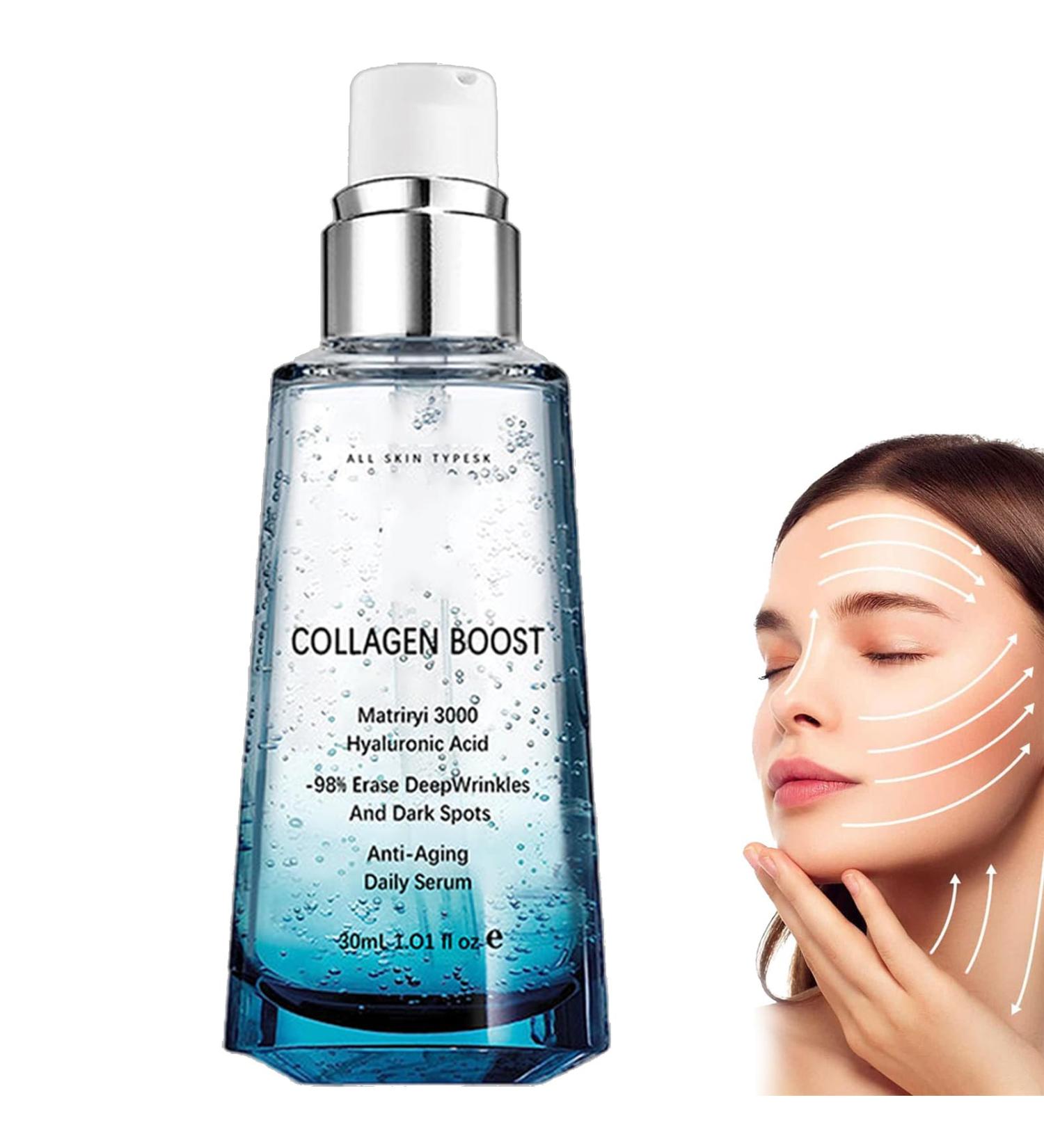 KORAN Advanced Collagen Boost Anti-Aging Serum Collagen Boost Anti-Aging Serum Firming Collagen Serum Anti-Wrinkle Serum for Firm Skin and Reduce Wrinkles (1 piece) - Buy Online on GoSupps.com