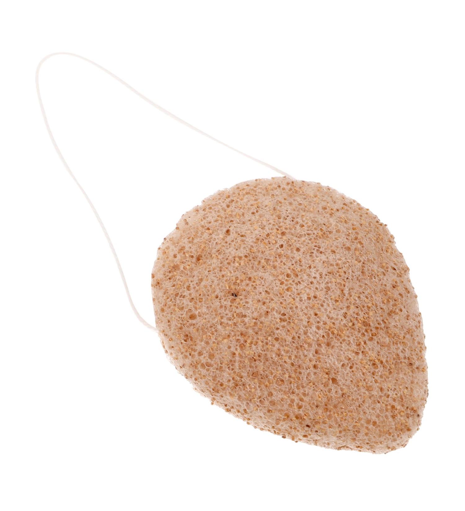 Walnut Cleansing Puff | Deep Cleaning Tool Sponge for All Skin Types - International Shipping - Buy Online on GoSupps.com