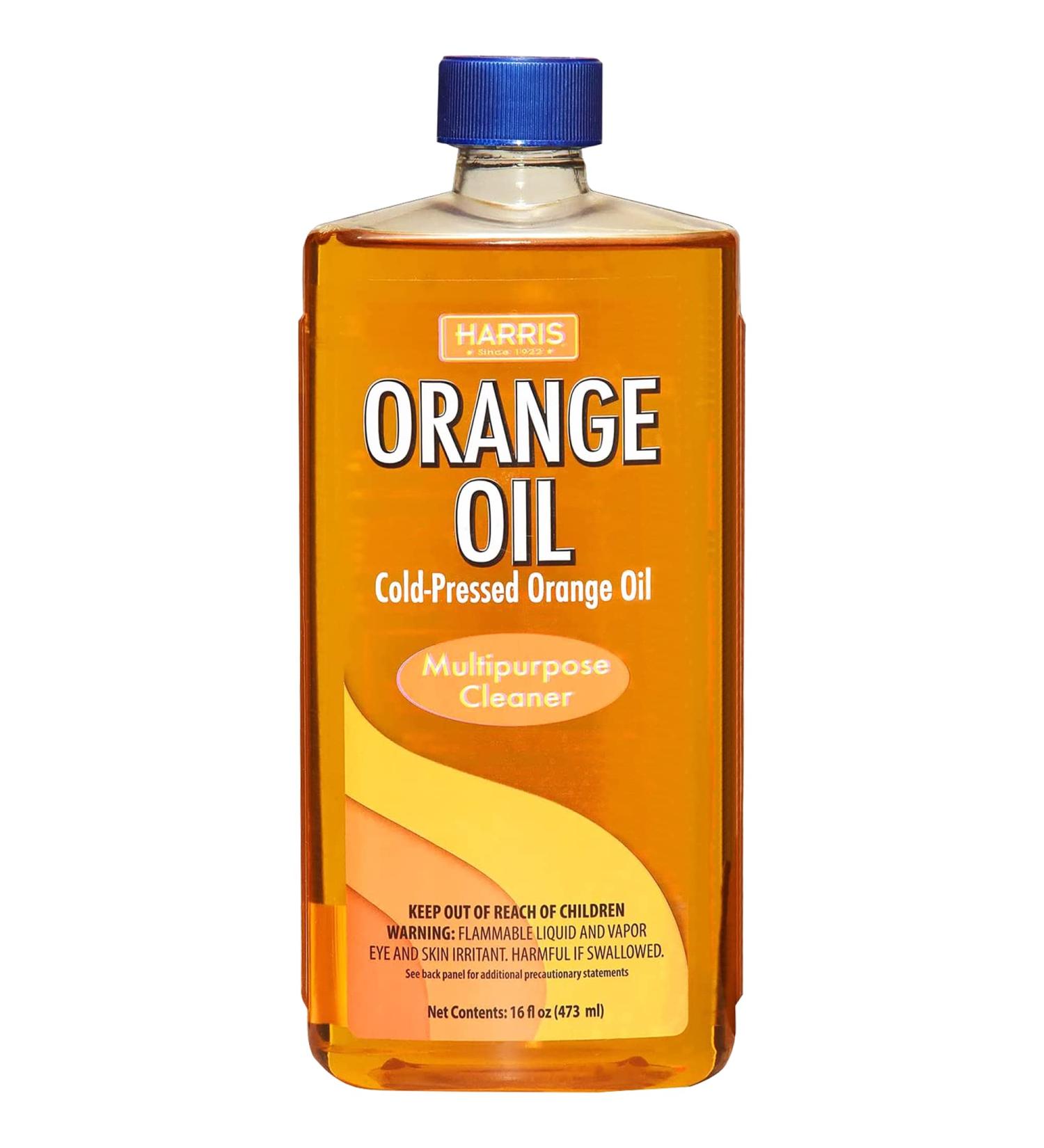 Buy HARRIS Orange Oil 16 Fl Oz Pure Natural Cleaner for Home & Garden | International Shipping Available - Buy Online on GoSupps.com