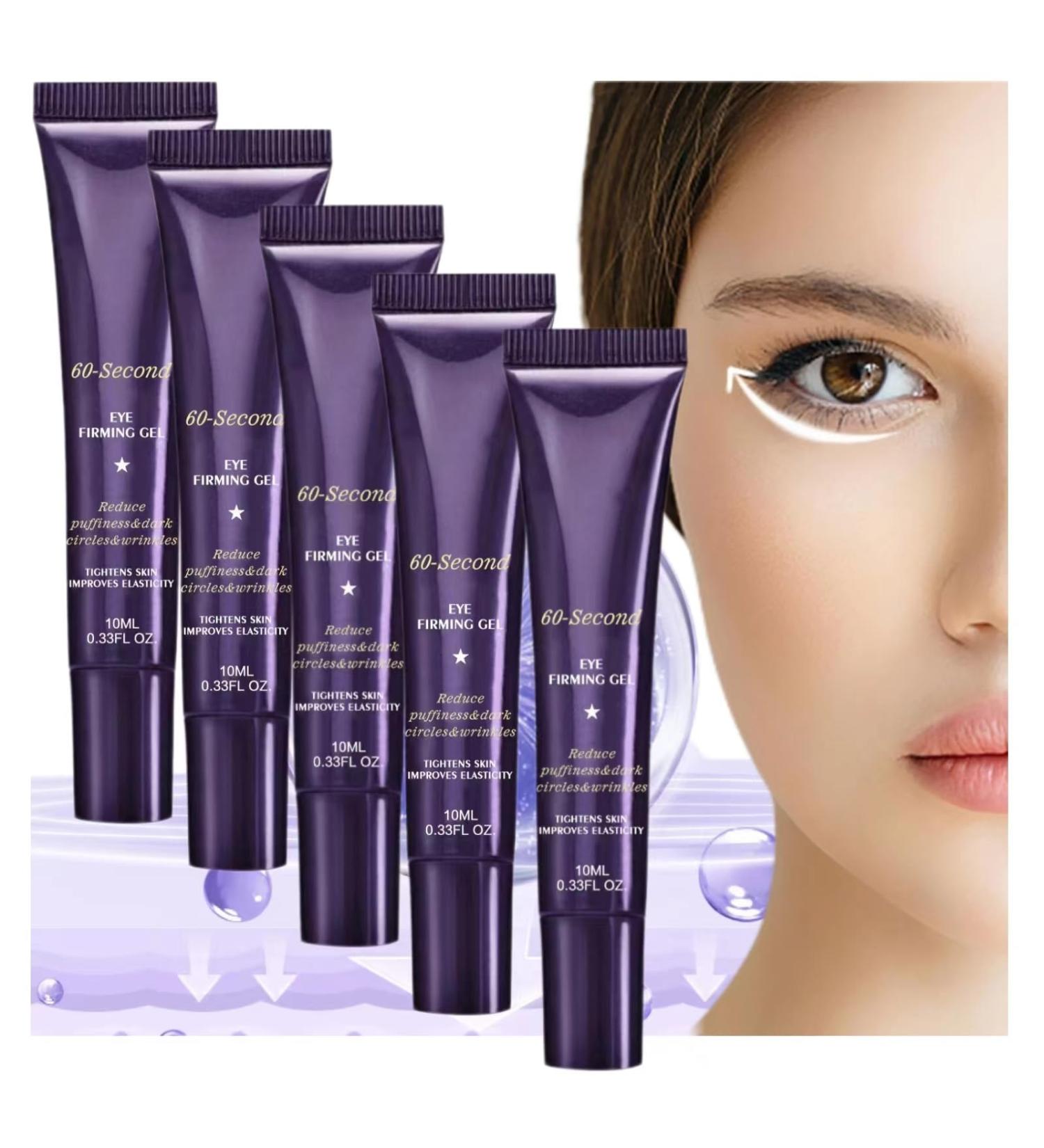 60-Second Age Defying Tinted Firming Gel | Instant Eye Tightener & Anti-Aging Cream - Reduce Wrinkles & Skin Problems (5 PCs) - Buy Online on GoSupps.com