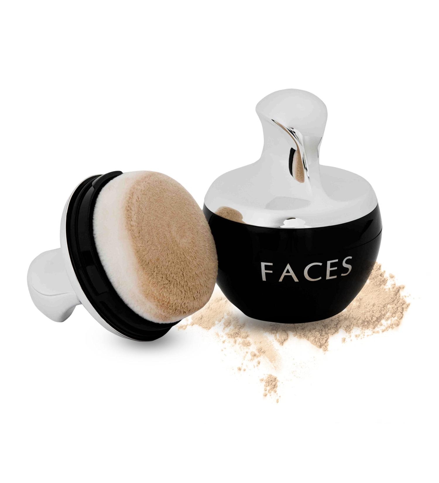 Faces Canada Mineral Loose Powder - Smooth Matte Finish for a Flawless Look | Absorbs Oil and Sweat | Soft Glow | Natural Mineral | Hypoallergenic & Non-Comedogenic | Vegan & PETA Approved - Ivory 01, 0.25 Oz - Buy Online on GoSupps.com
