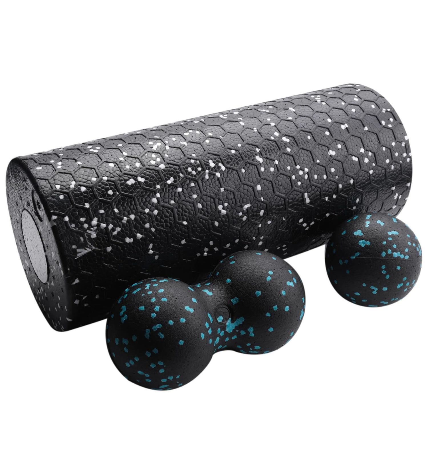 Spactz Foam Set - High Density Massage Balls for Neck & Back Muscle Tissue Relief | International Shipping Available - Buy Online on GoSupps.com