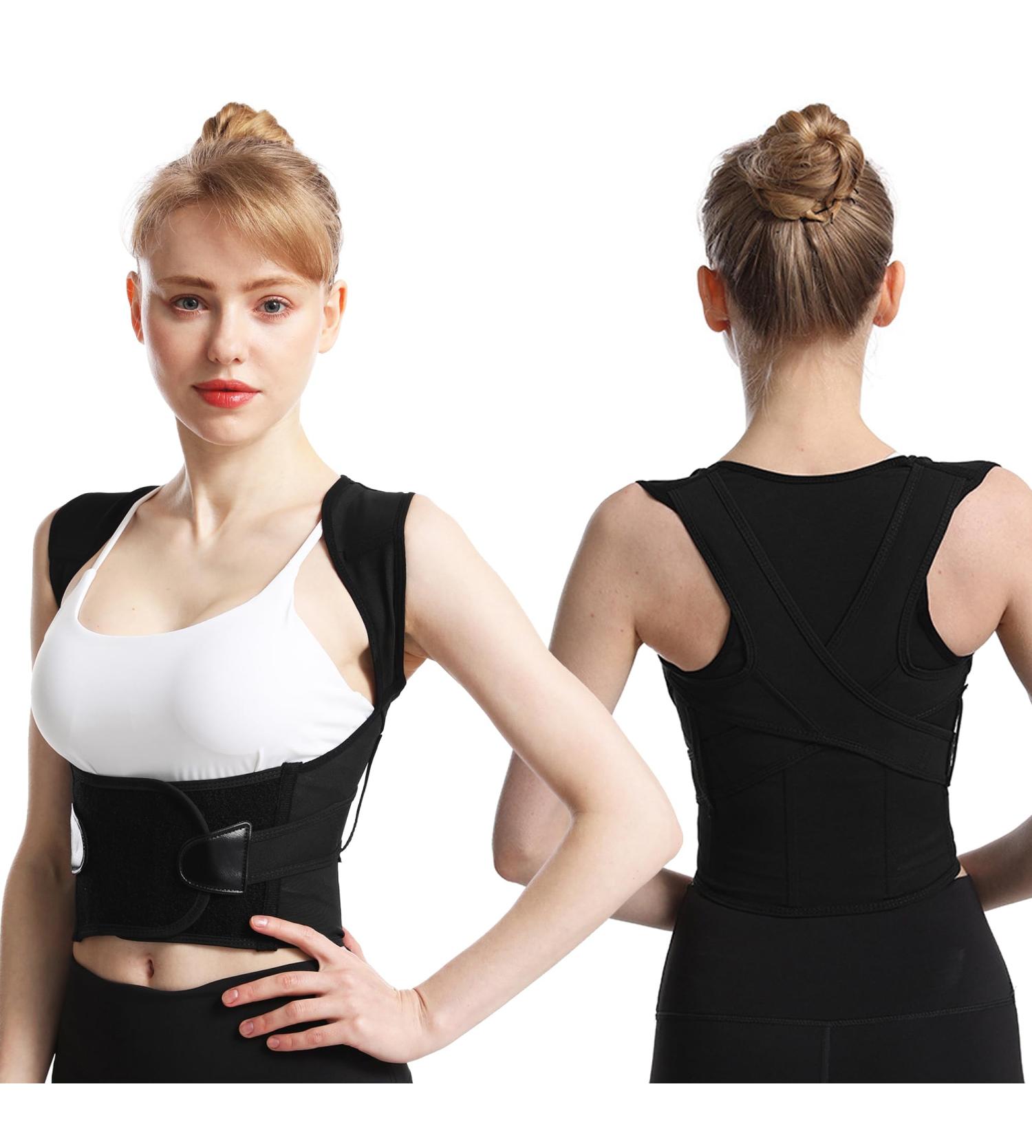 Adjustable Posture Correction Back Support Belt for Men & Women - 3XL Comfortable Back Straightener for Optimal Alignment - Buy Online on GoSupps.com