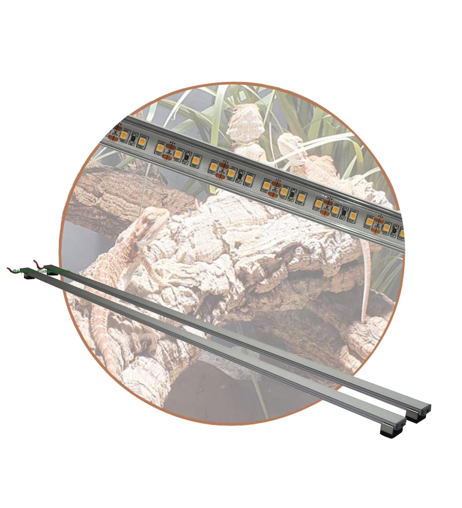 Aquarium Pl derhausen LED Lighting for Desert Reptiles & Plants - 100 cm Set of 2 Light Bars | International Shipping Available - Buy Online on GoSupps.com