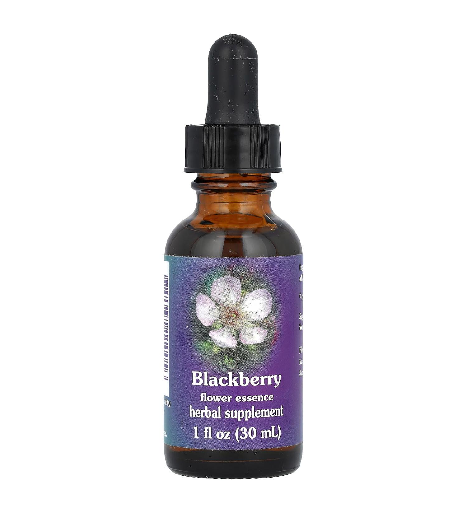 Flower Essence Services Fes Quintessentials Blackberry Supplement Dropper 1 Ounce